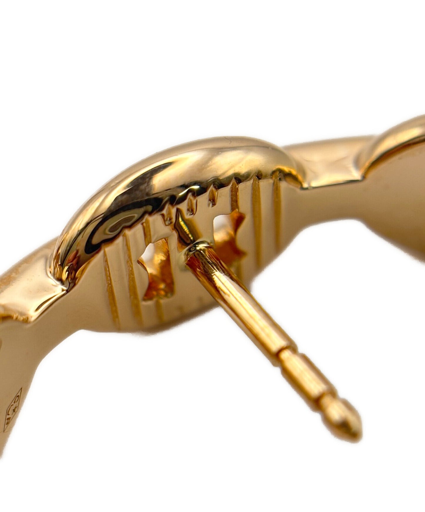 [Pre-owned] HERMES Chaine d'ancre Enchainee Earring Chaine d'ancre enchainee earrings / Hermes Jewelry / Hoop Earrings