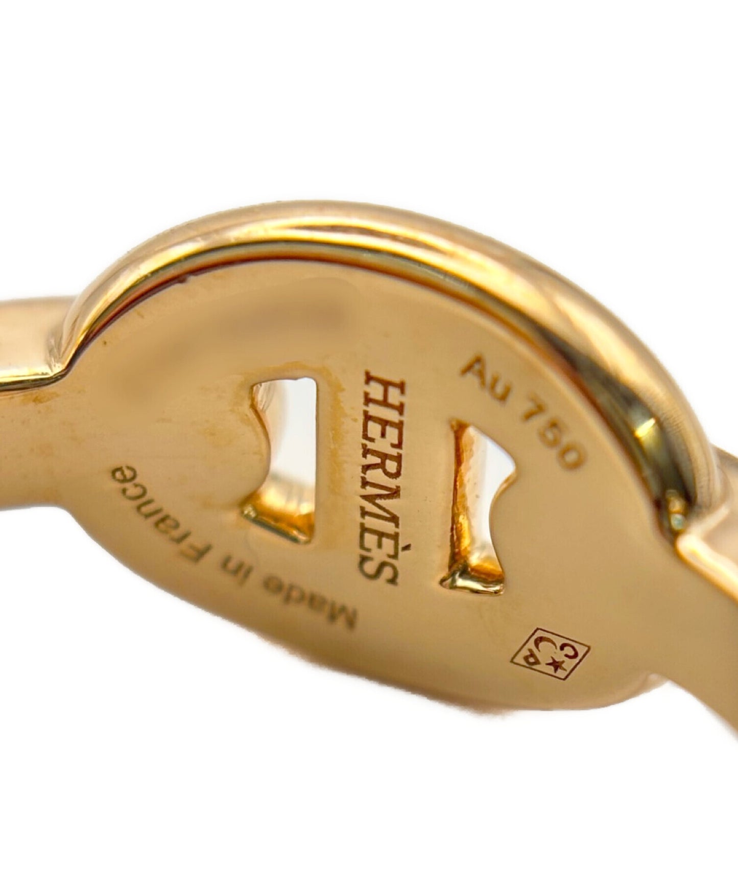 [Pre-owned] HERMES Chaine d'ancre Enchainee Earring Chaine d'ancre enchainee earrings / Hermes Jewelry / Hoop Earrings