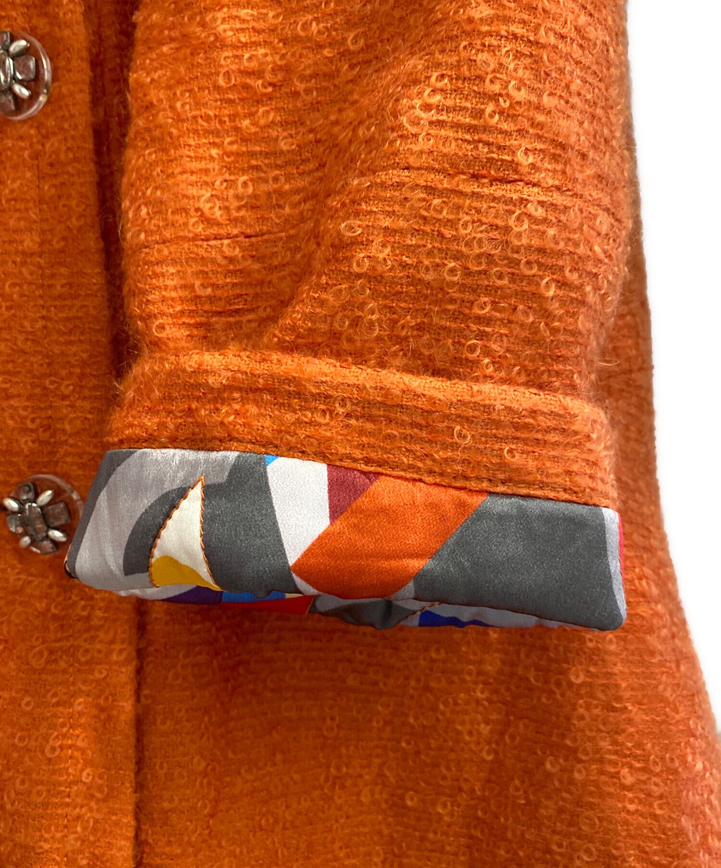[Pre-owned] CHANEL Tweed Double Coat P50352W05586