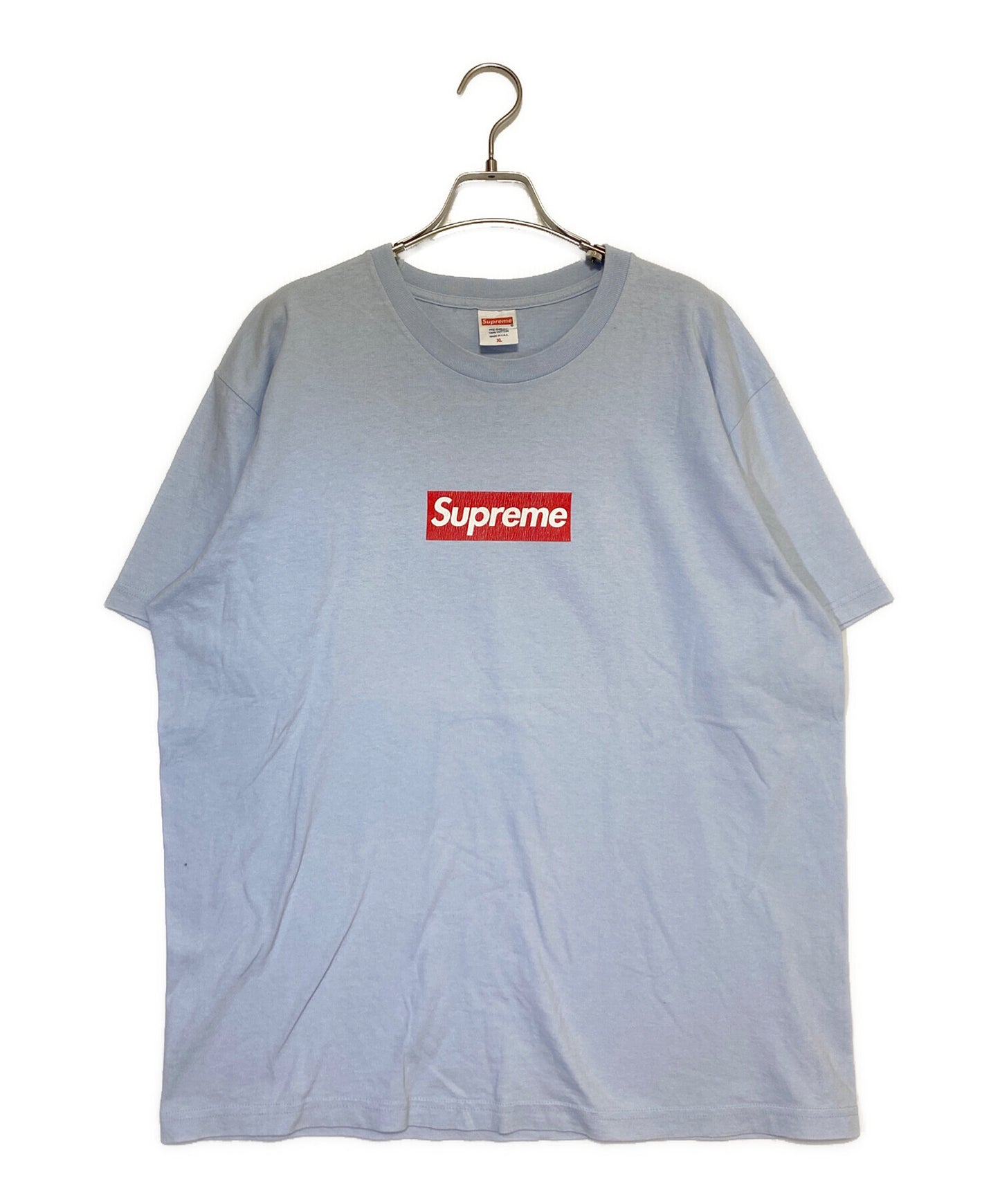 [Pre-owned] SUPREME 20th Anniversary BOX Logo Tee (20th Anniversary Box Logo Cut & Sew)