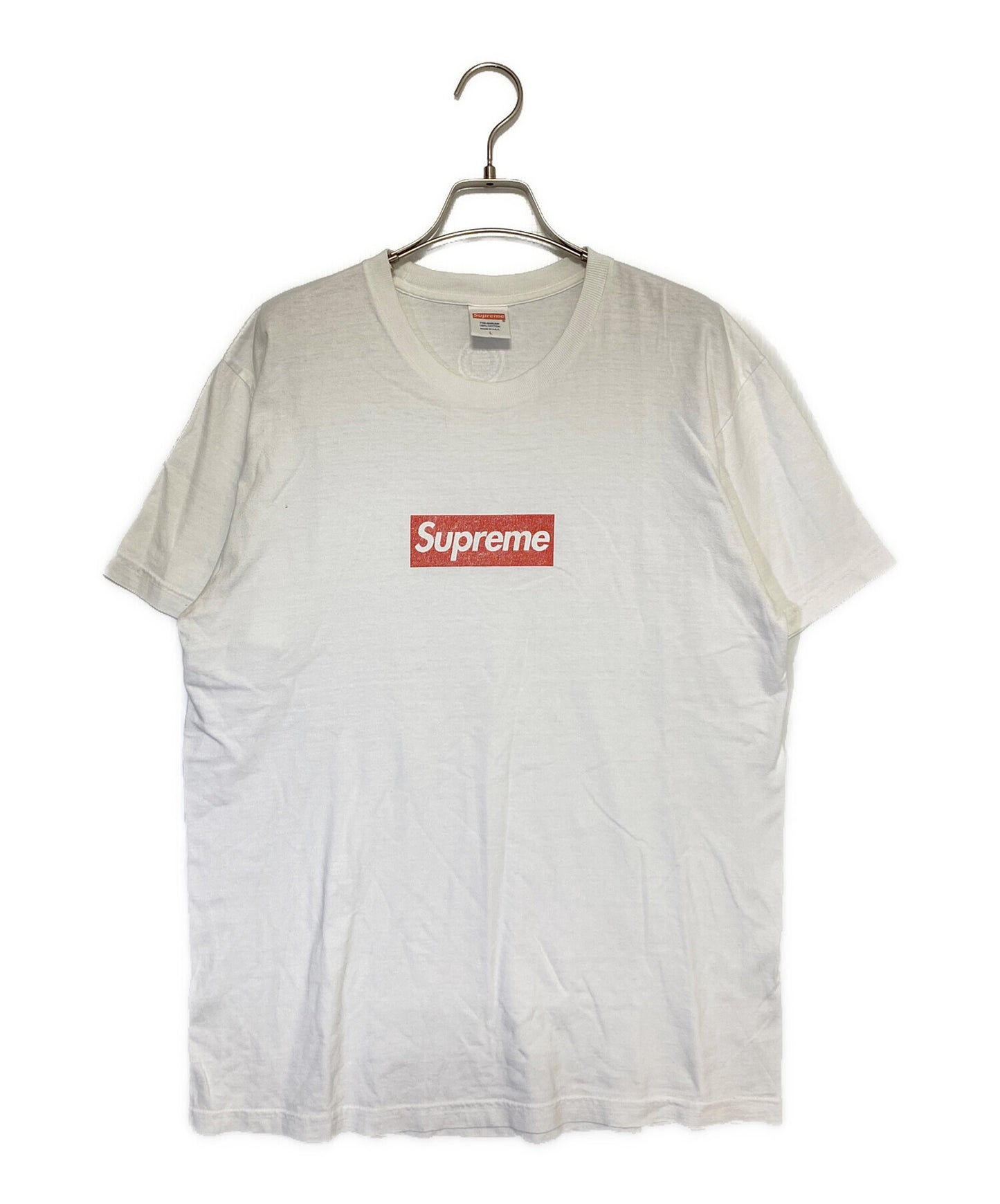[Pre-owned] SUPREME 20th Anniversary BOX Logo Tee (20th Anniversary Box Logo Cut & Sew)