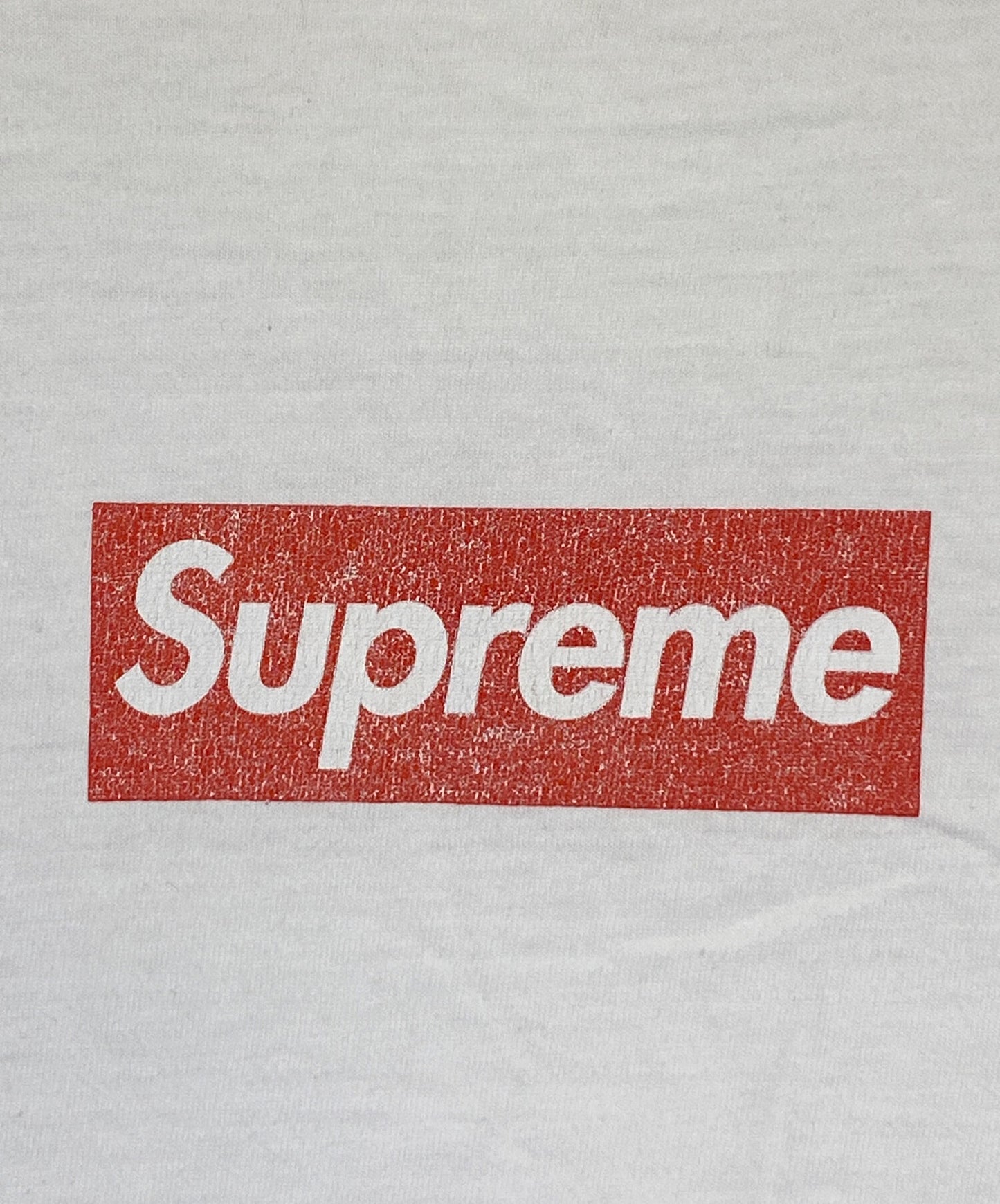 [Pre-owned] SUPREME 20th Anniversary BOX Logo Tee (20th Anniversary Box Logo Cut & Sew)