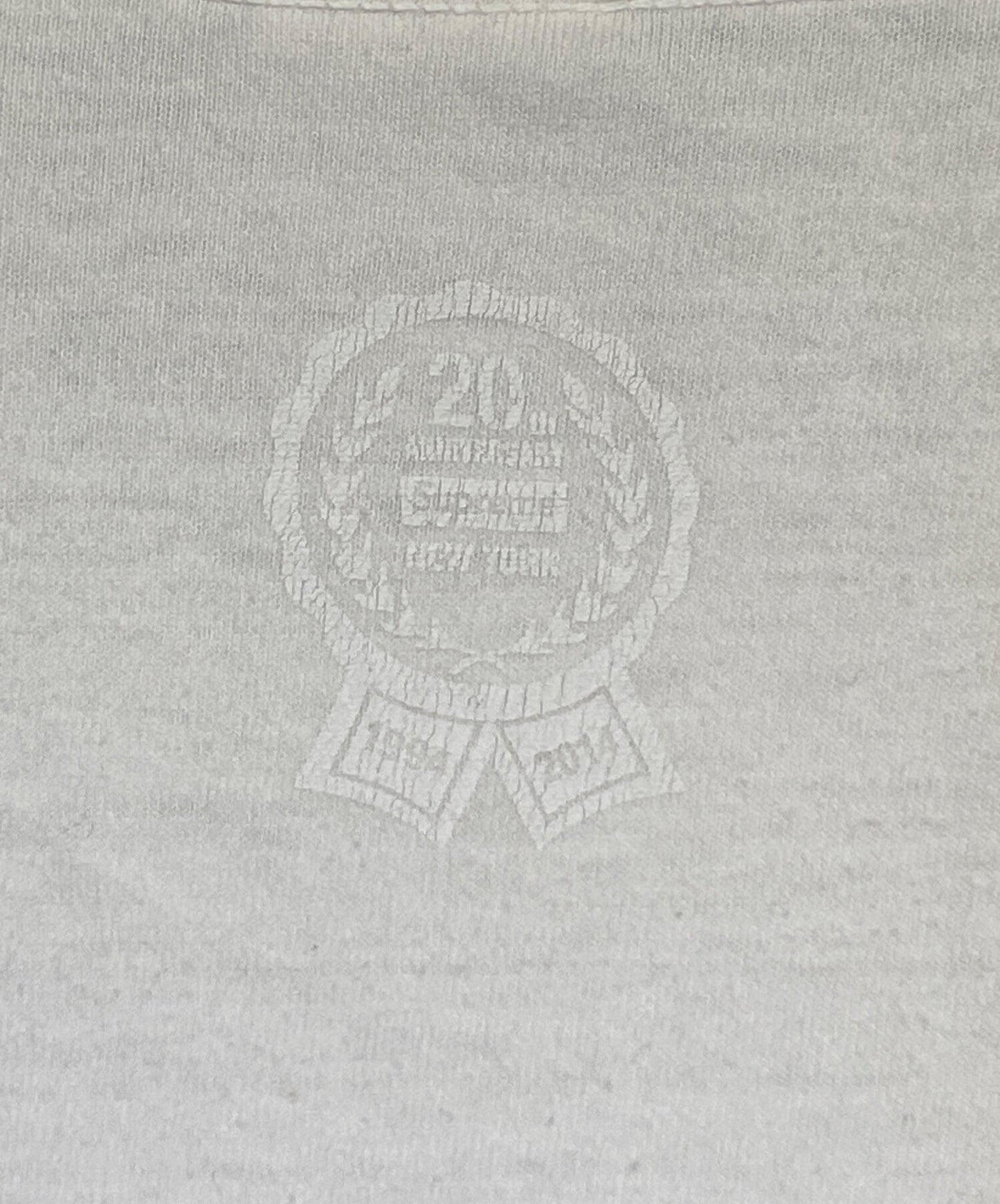 [Pre-owned] SUPREME 20th Anniversary BOX Logo Tee (20th Anniversary Box Logo Cut & Sew)