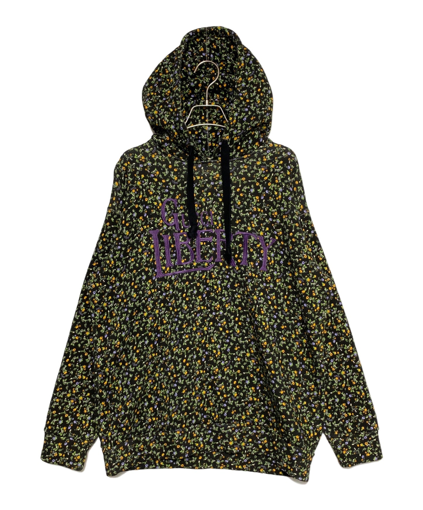 [Pre-owned] GUCCI Liberty Print Hoodie 642458 XJC00B