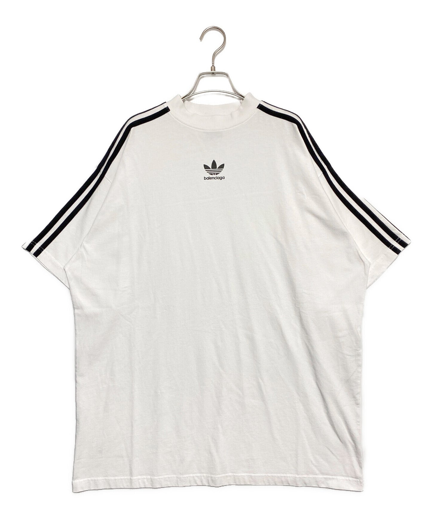 [Pre-owned] BALENCIAGA 3-Stripe T-Shirt 739101 TNVA6