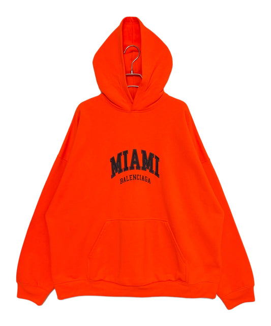 [Pre-owned] BALENCIAGA MIAMI College Logo Hoodie 675003 TNVX2