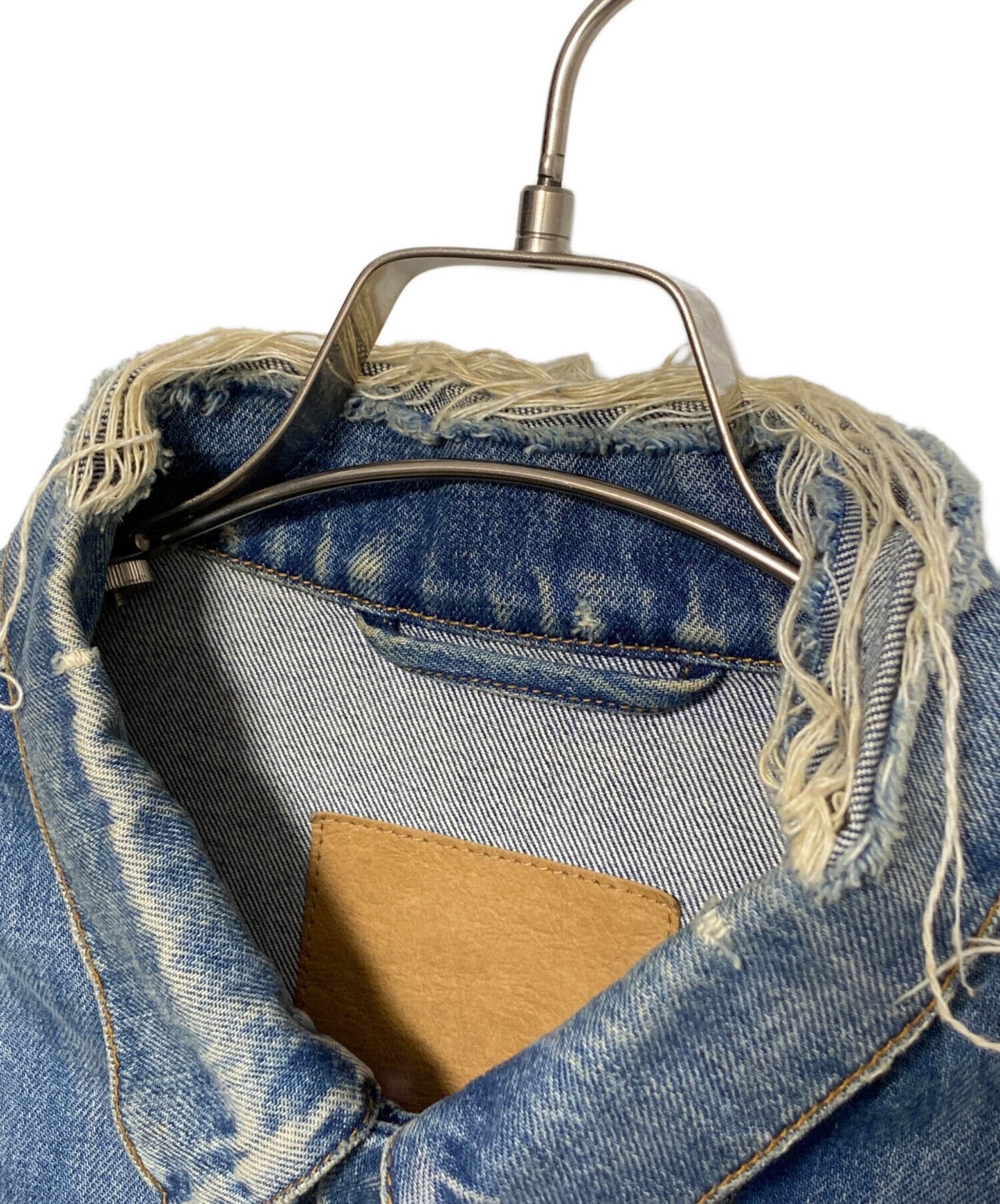 [Pre-owned] BALENCIAGA Denim Trucker Jacket 493609 TXE08