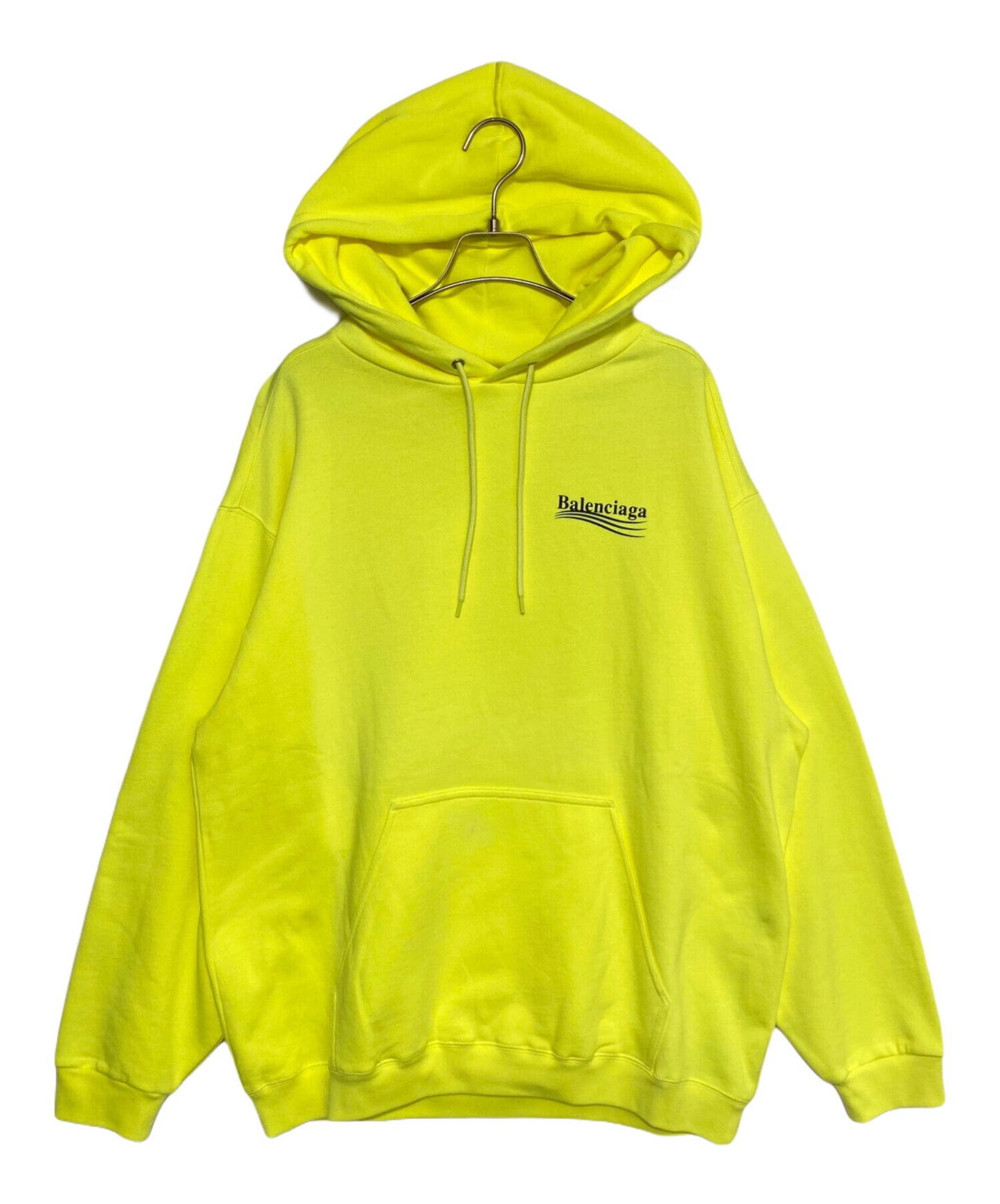 [Pre-owned] BALENCIAGA Campaign Logo Print Pullover Hoodie 600583 TJVD4