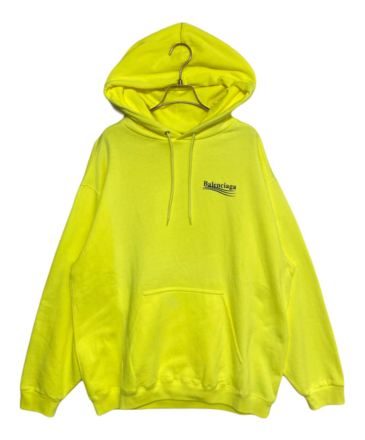 [Pre-owned] BALENCIAGA Campaign Logo Print Pullover Hoodie 600583 TJVD4