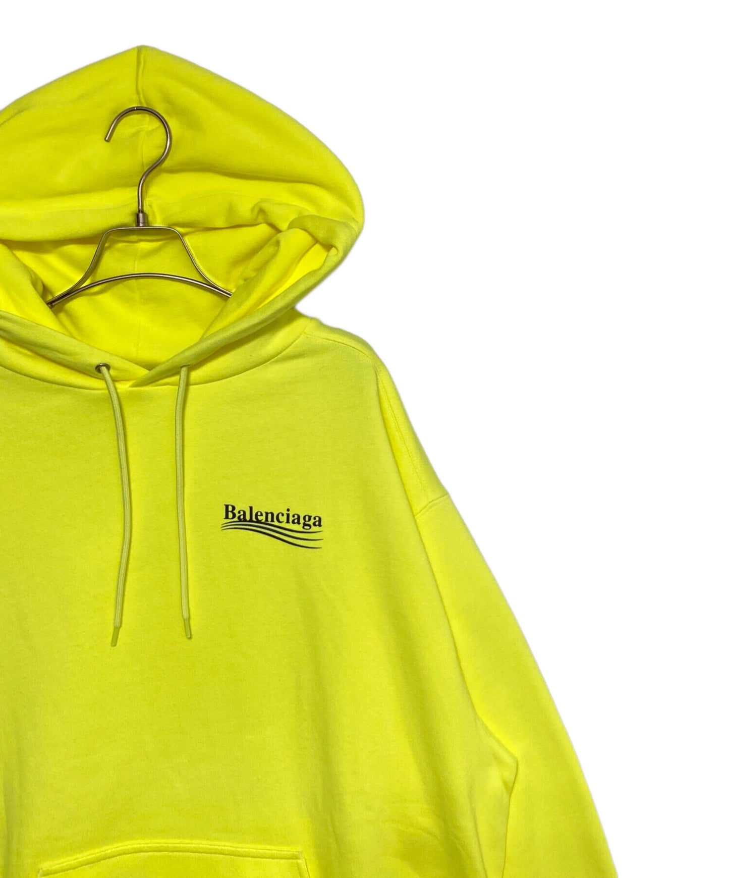 [Pre-owned] BALENCIAGA Campaign Logo Print Pullover Hoodie 600583 TJVD4