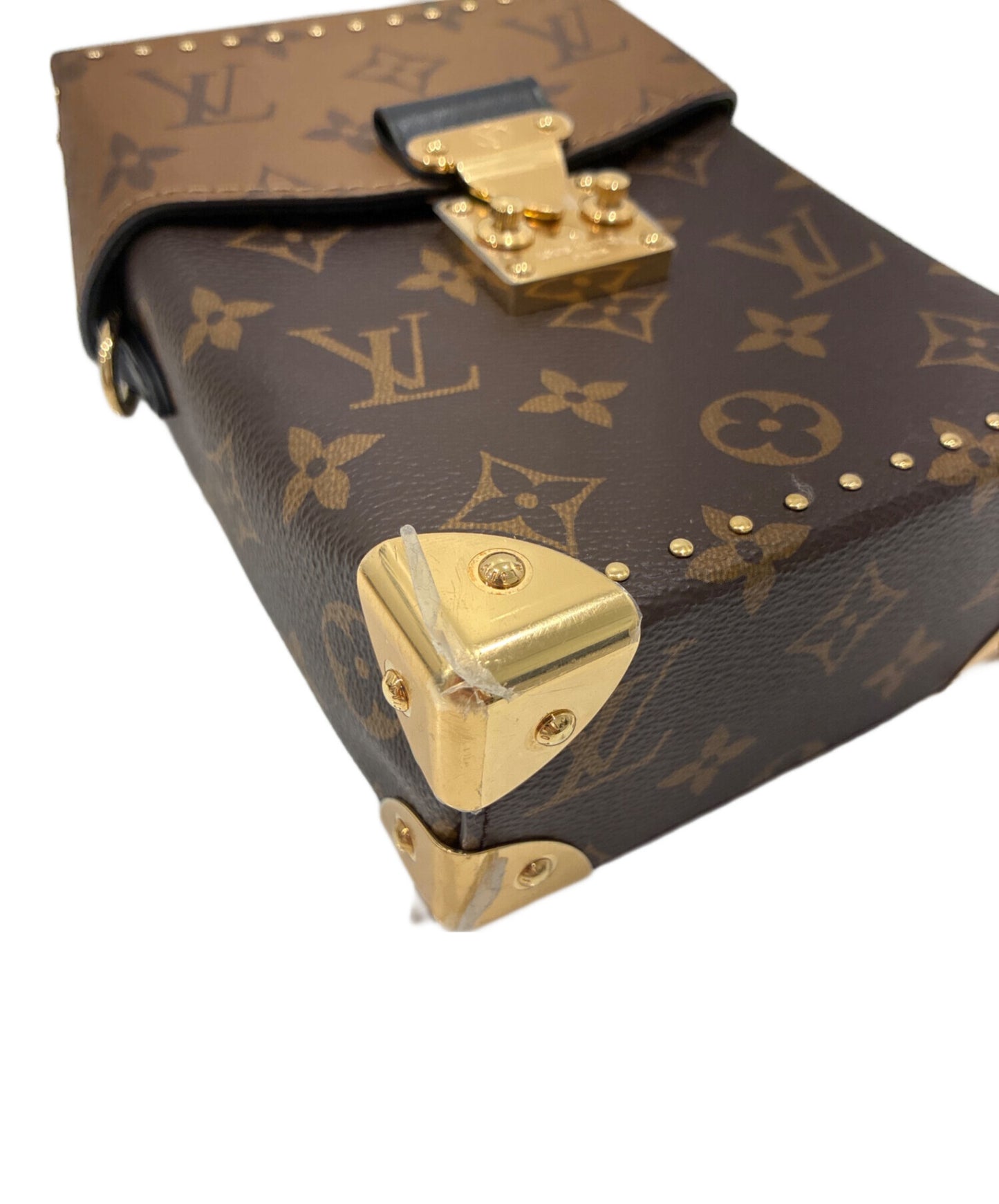 [Pre-owned] LOUIS VUITTON Camera Box Monogram Reverse / M82465 / Handbag / Shoulder bag / 2WAY bag M82465