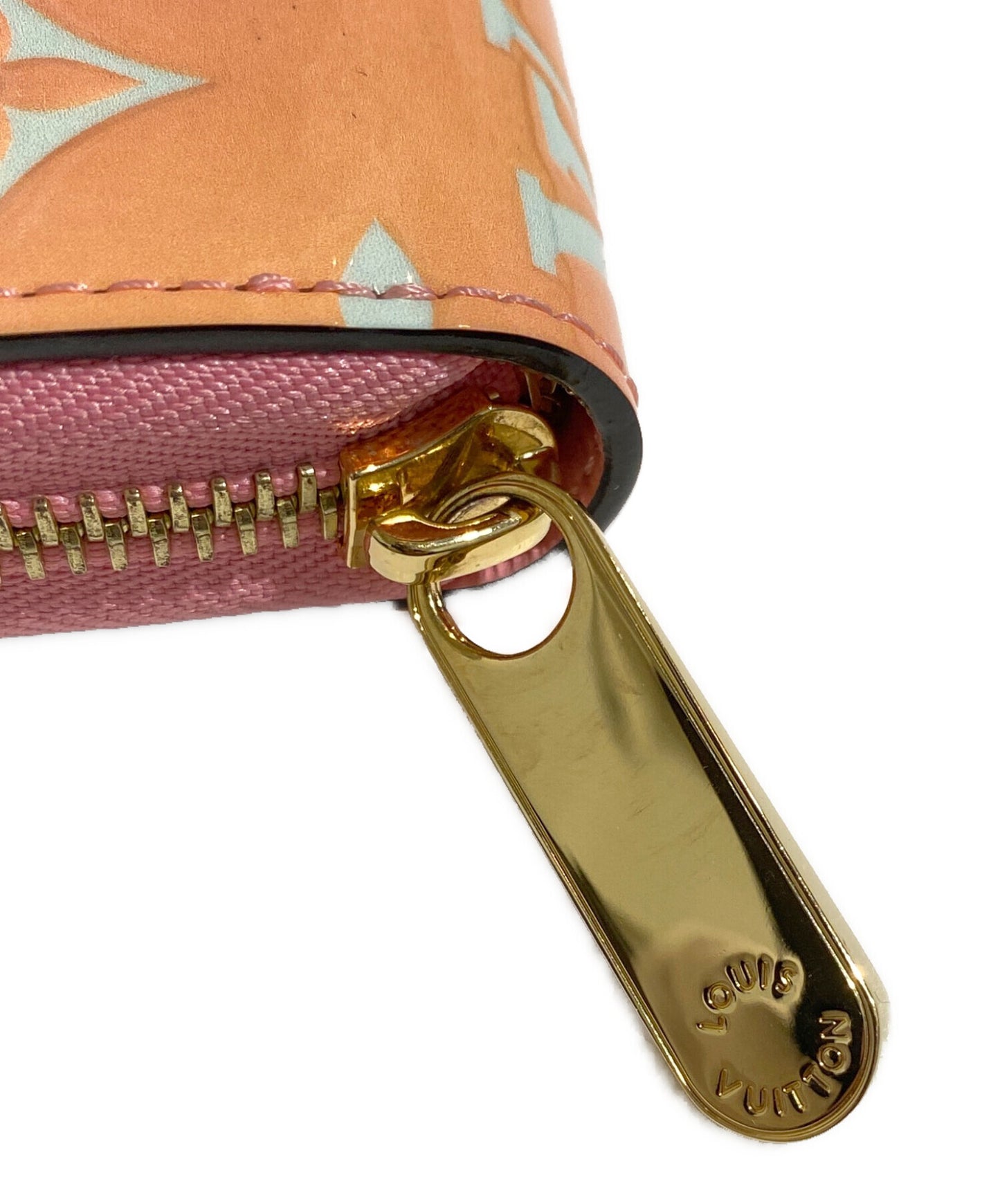 [Pre-owned] LOUIS VUITTON Zippy Wallet Sunrise Gradient M64158.