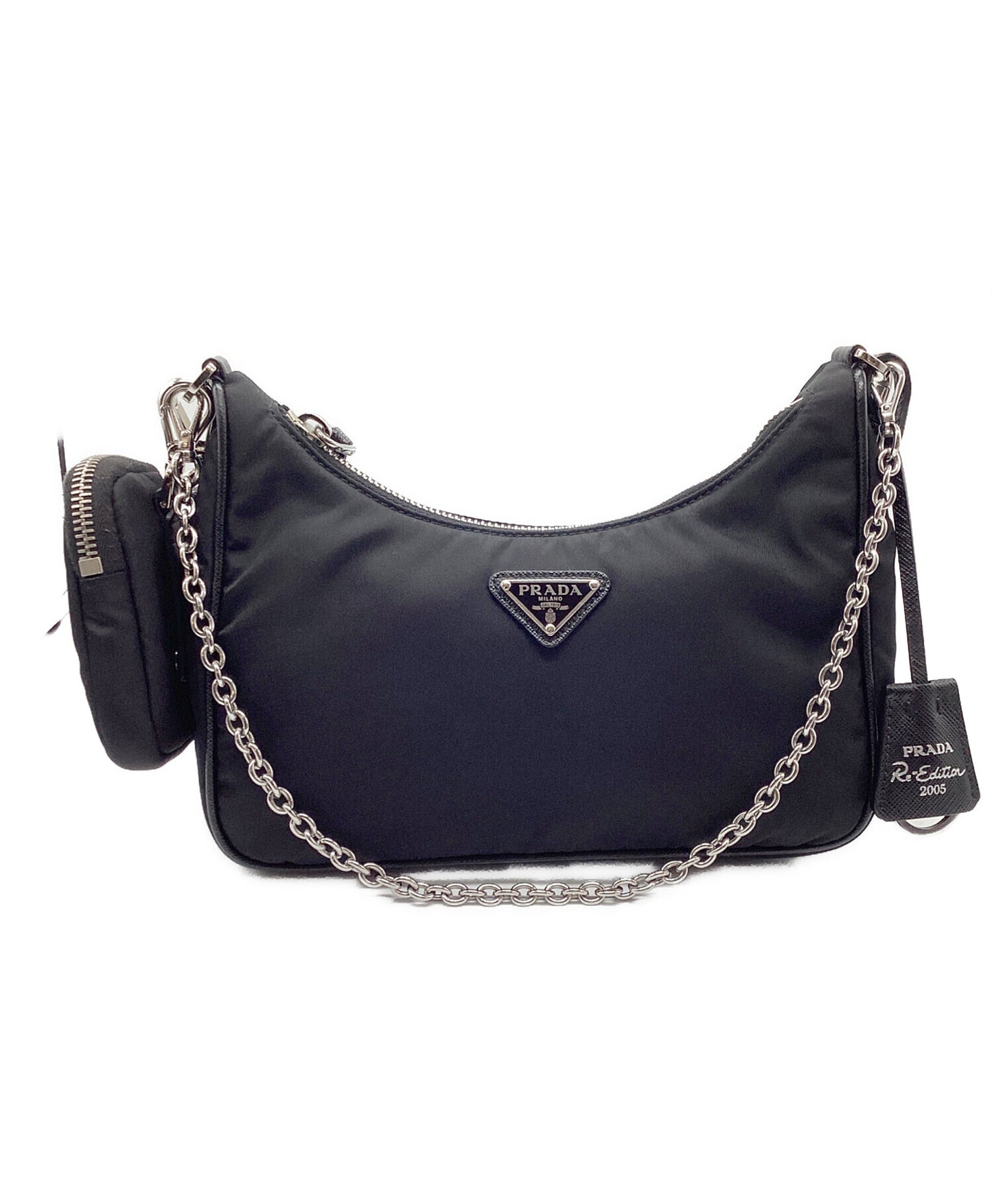 [Pre-owned] PRADA Nylon shoulder bag 1BH204