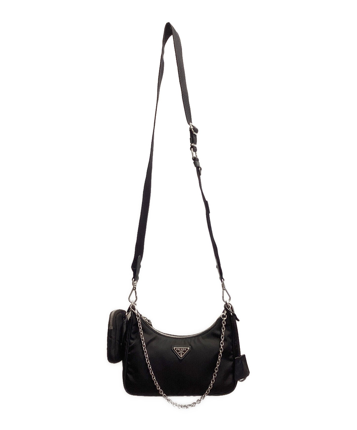 [Pre-owned] PRADA Nylon shoulder bag 1BH204