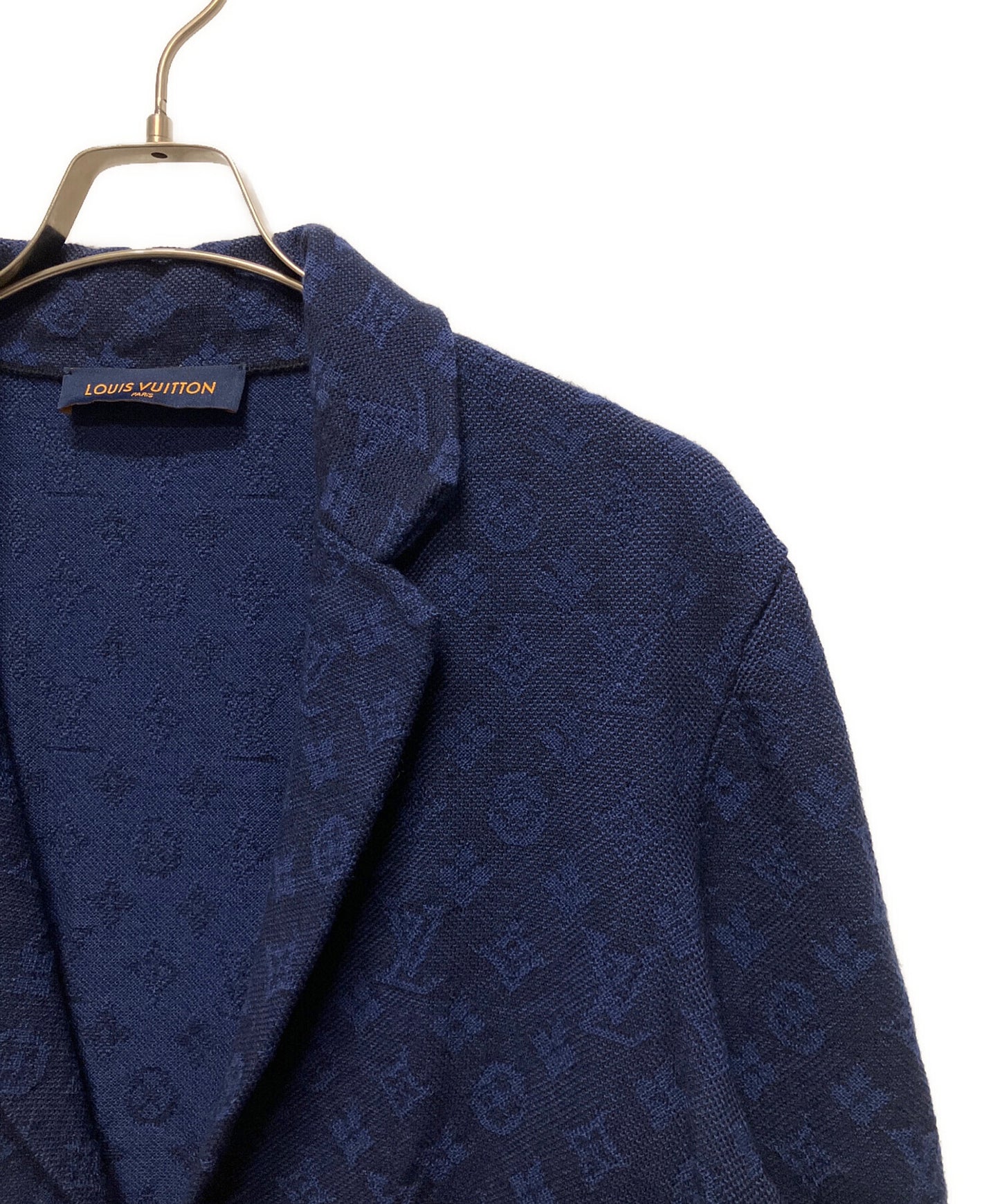 [Pre-owned] LOUIS VUITTON 21SS Monogram Jacquard Knit Tailored Jacket/ All over/ RM211V AU7 HLN02W