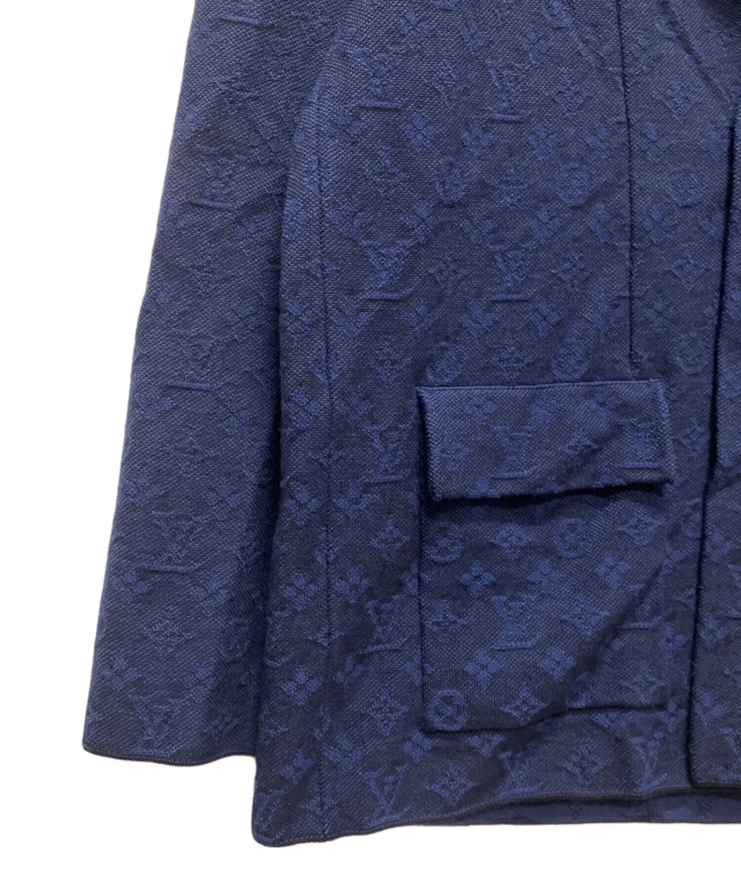 [Pre-owned] LOUIS VUITTON 21SS Monogram Jacquard Knit Tailored Jacket/ All over/ RM211V AU7 HLN02W