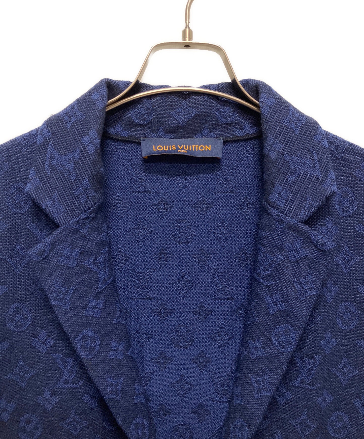 [Pre-owned] LOUIS VUITTON 21SS Monogram Jacquard Knit Tailored Jacket/ All over/ RM211V AU7 HLN02W