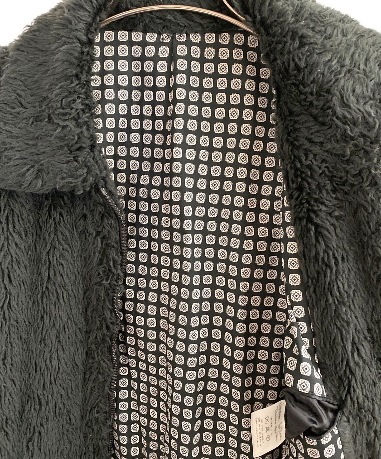 [Pre-owned] NUMBER (N)INE Faux Fur Blouson / Fur Jacket / Blouson Jacket