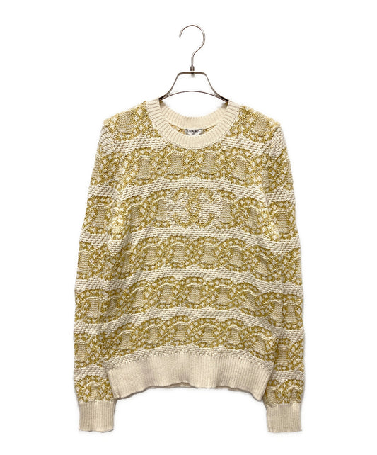 [Pre-owned] CHANEL Coco Mark Knit P63133K 48865 P63133K 48865