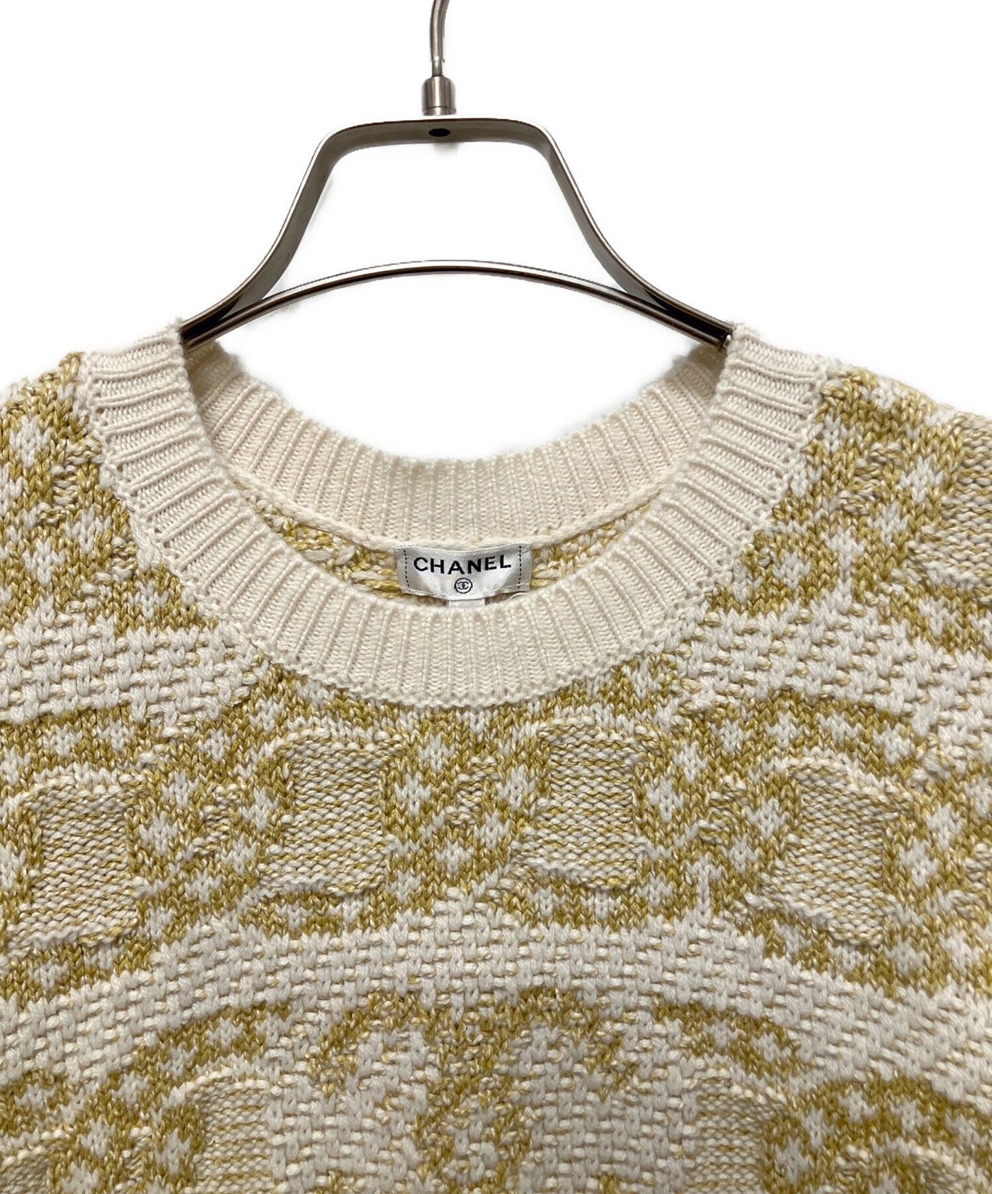 [Pre-owned] CHANEL Coco Mark Knit P63133K 48865 P63133K 48865