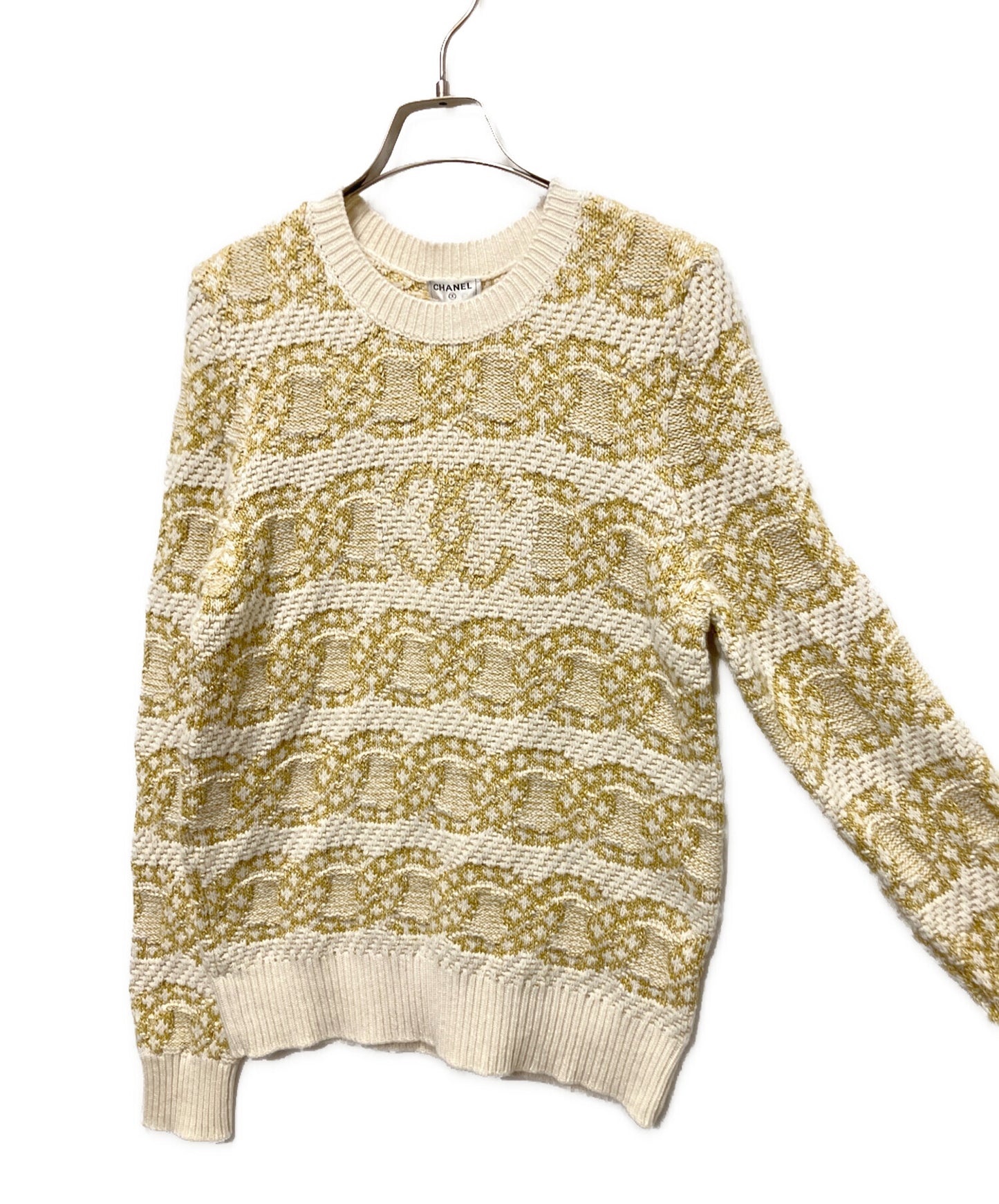 [Pre-owned] CHANEL Coco Mark Knit P63133K 48865 P63133K 48865