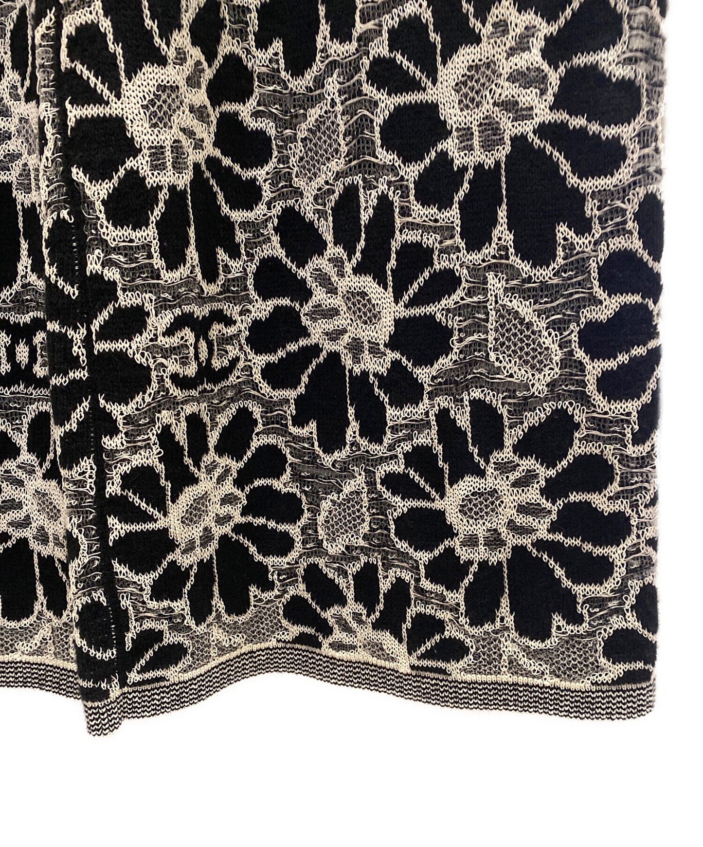 [Pre-owned] CHANEL embroidered knit pants P63302K48842