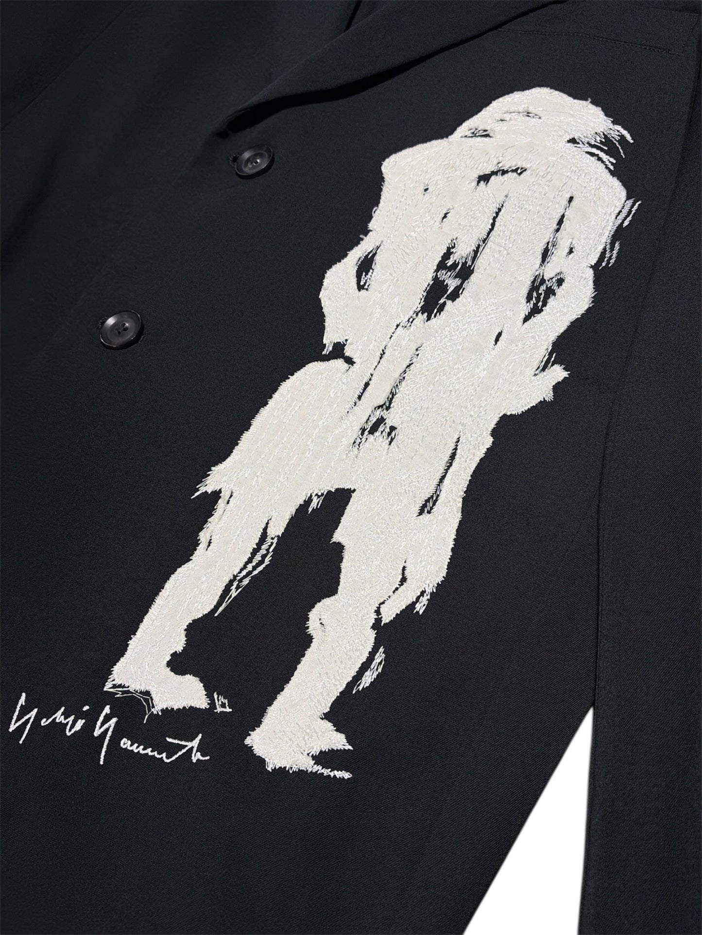 [Pre-owned] Yohji Yamamoto pour homme Embroidered jacket / Tailored jacket / Single / Jacket / HN-J97-102 HN-J97-102