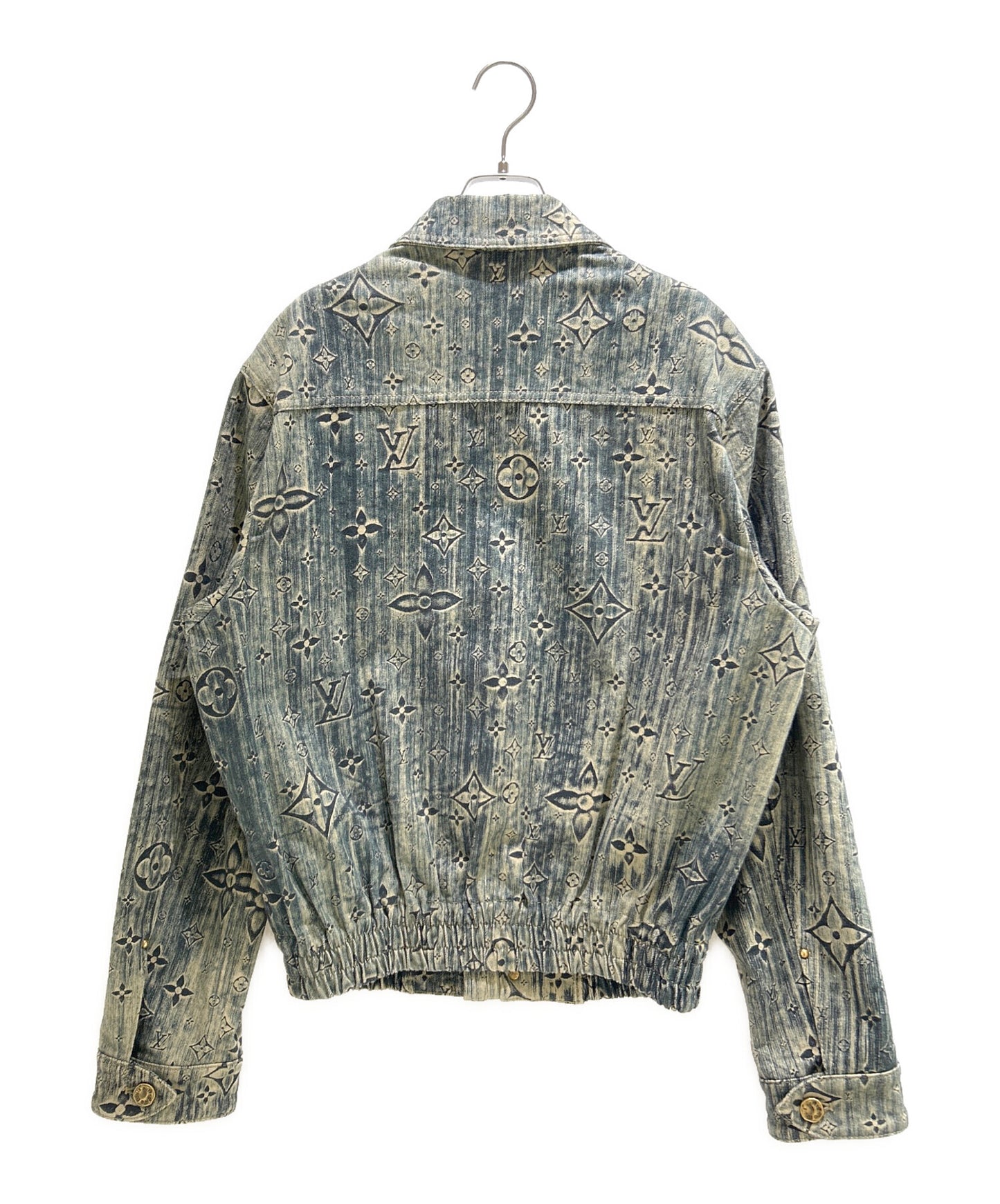 [Pre-owned] LOUIS VUITTON Monogram tailored denim jacket RM2319 TC6 HOA02W