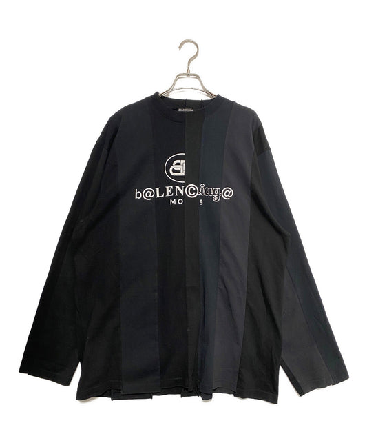 [Pre-owned] BALENCIAGA Redesigned Long-Sleeve T-Shirt 661604 TKVD1