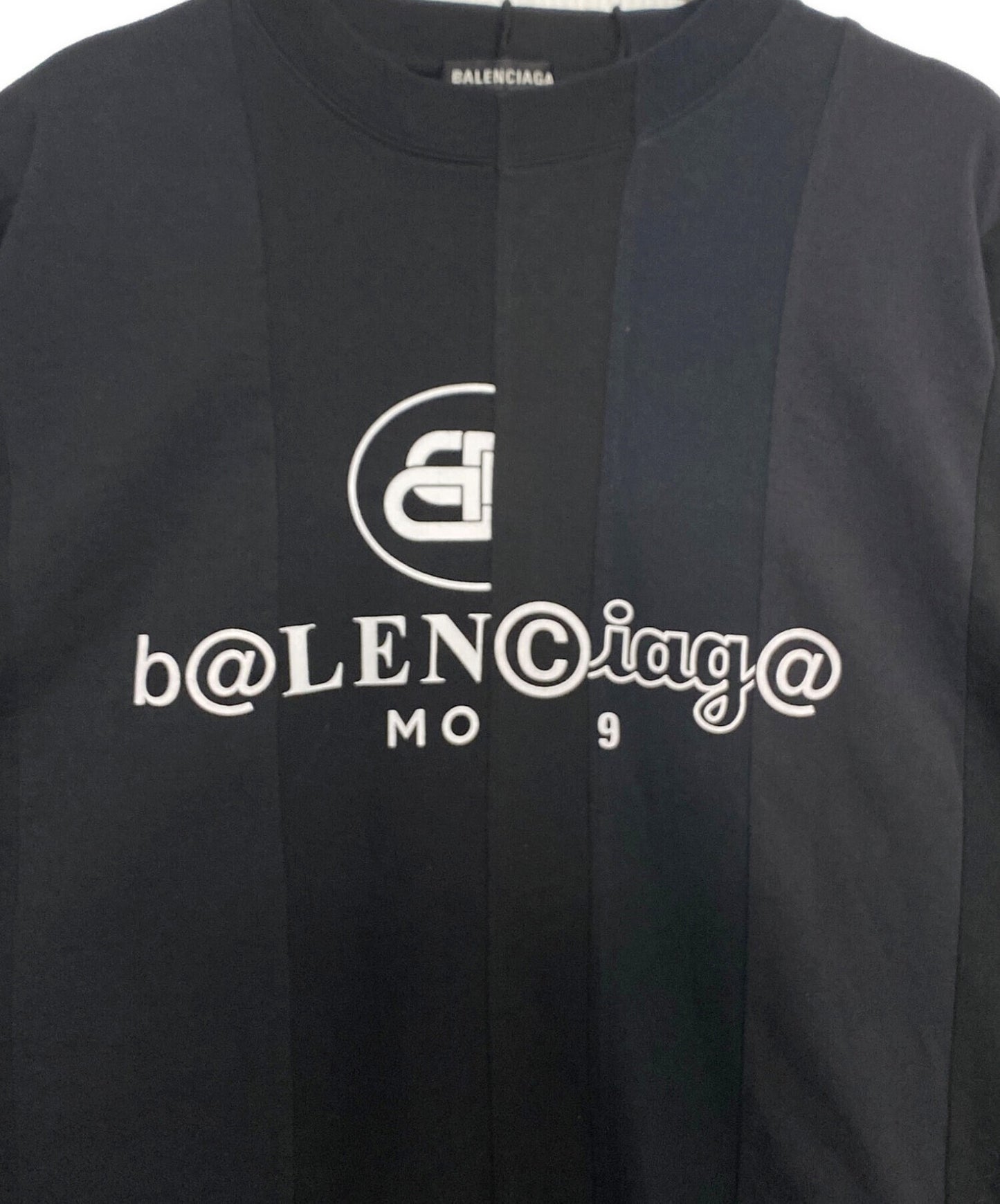 [Pre-owned] BALENCIAGA Redesigned Long-Sleeve T-Shirt 661604 TKVD1
