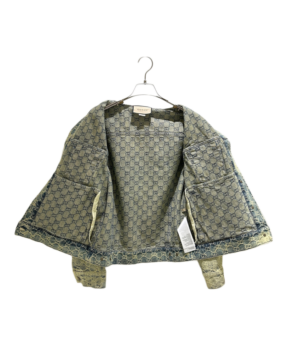 [Pre-owned] GUCCI GG Jacquard Denim Jacket/GG Jacquard Denim Jacket/678791 XDB0K/22AW 678791 XDB0K