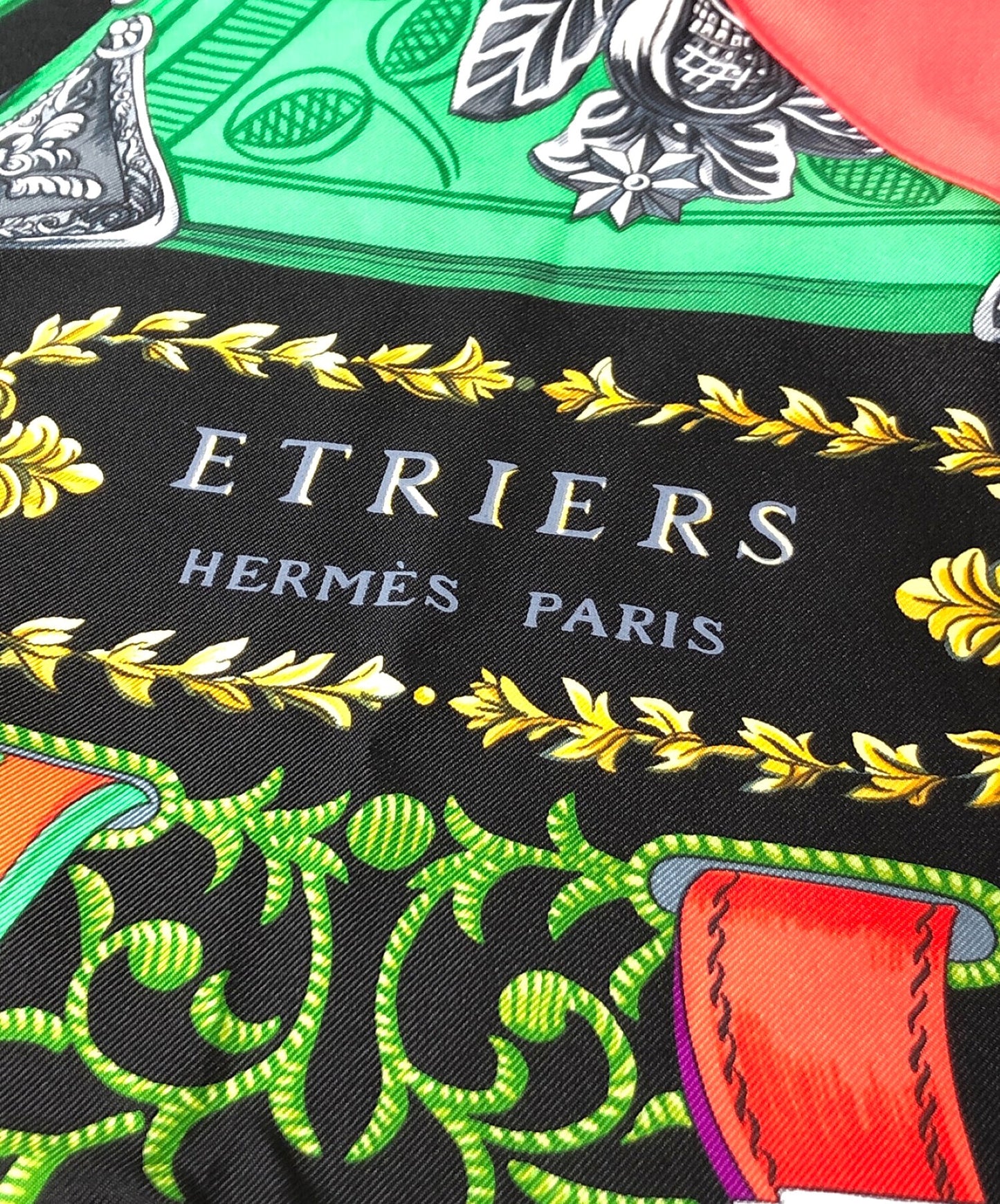 [Pre-owned] HERMES Calais 90 ETRIERS