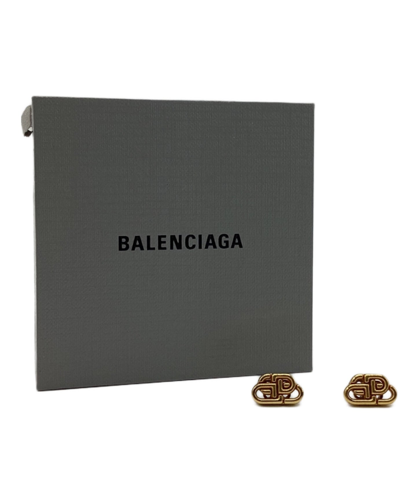 [Pre-owned] BALENCIAGA BB Stud XS Pierced Earrings