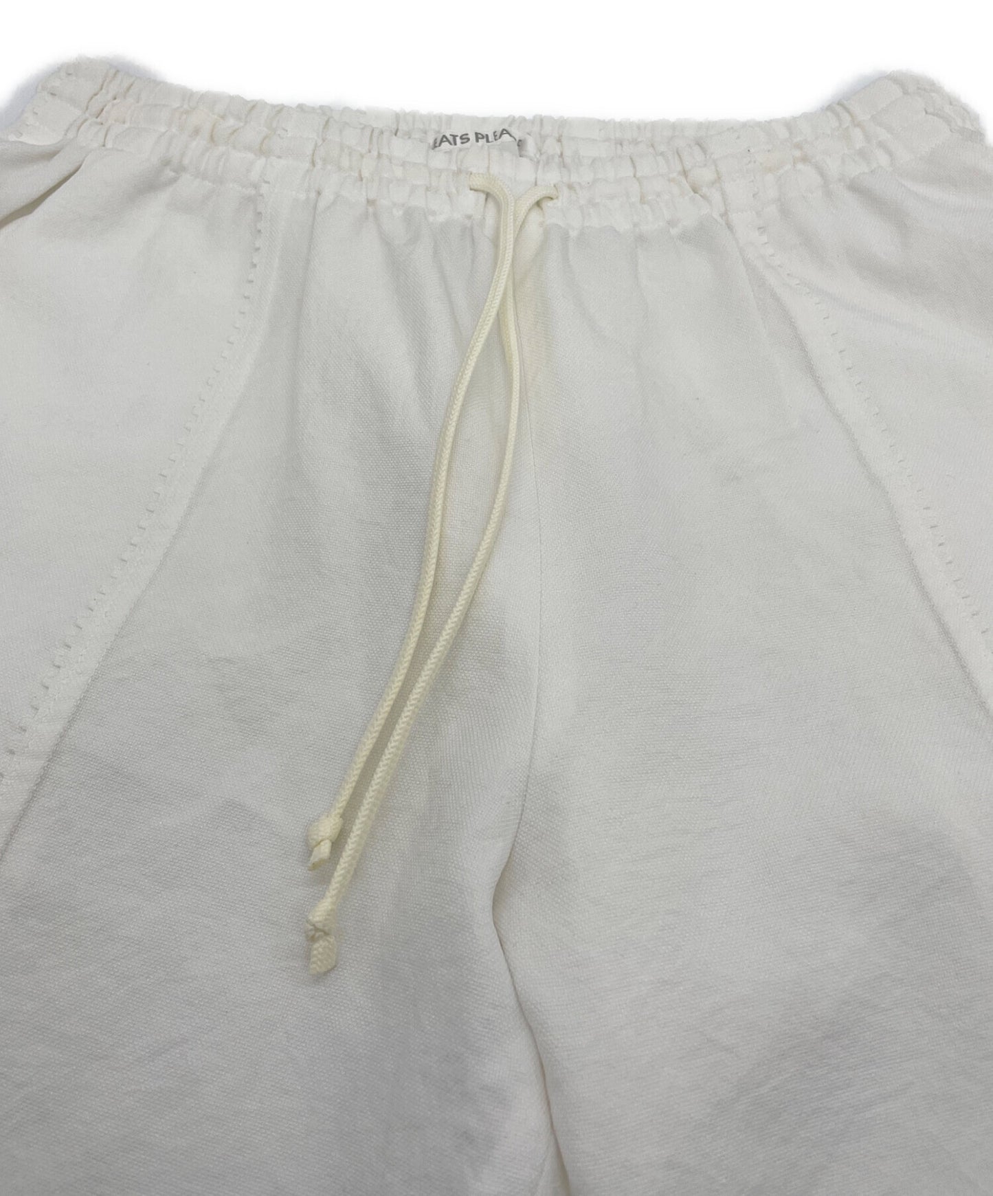 [Pre-owned] PLEATS PLEASE loose-fitting pants with an elastic or drawcord waist