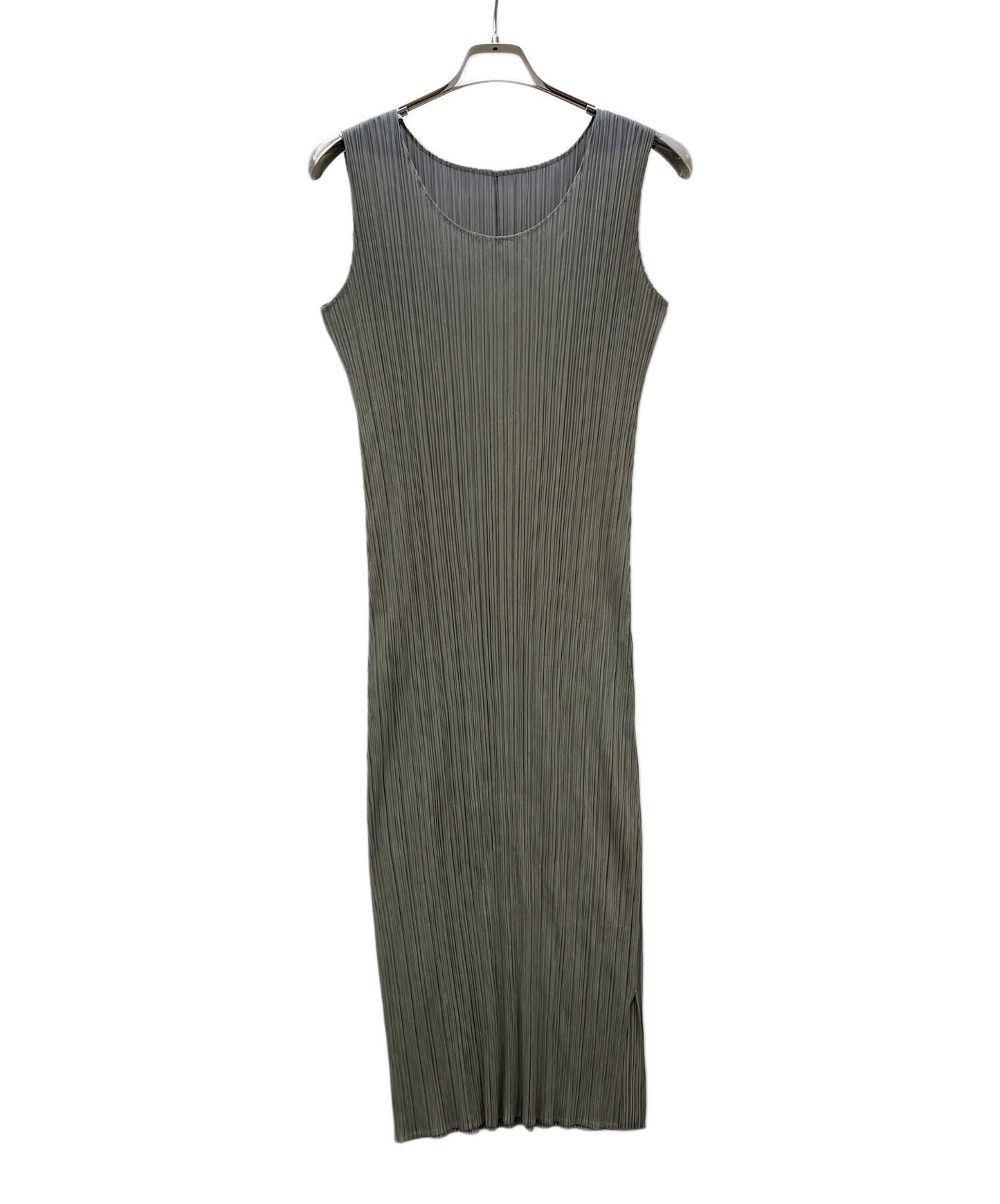 [Pre-owned] PLEATS PLEASE Sleeveless Pleated Dress PP55-JH102