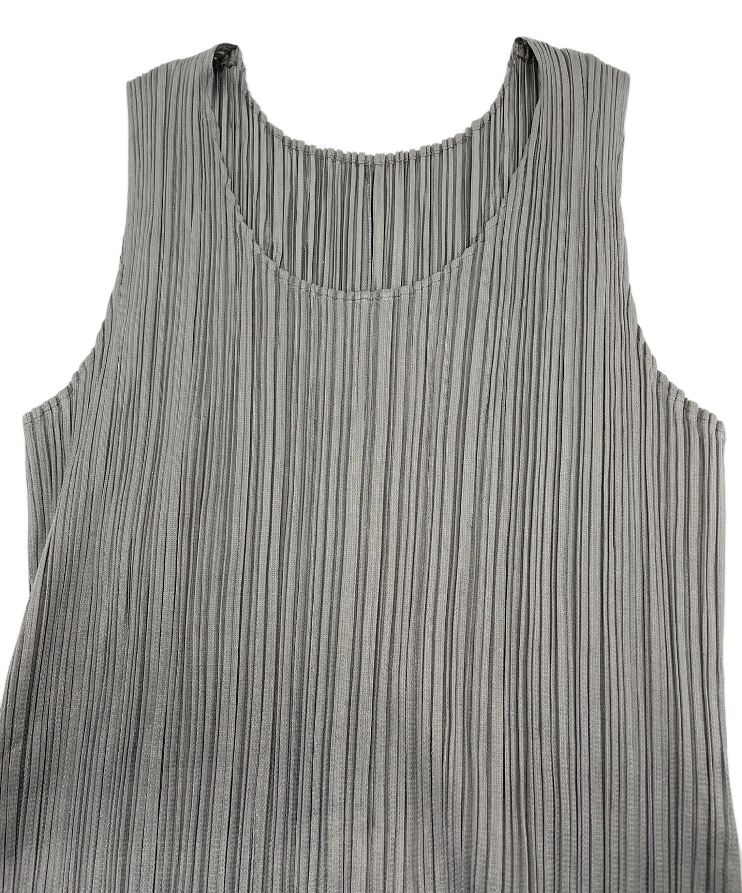 [Pre-owned] PLEATS PLEASE Sleeveless Pleated Dress PP55-JH102