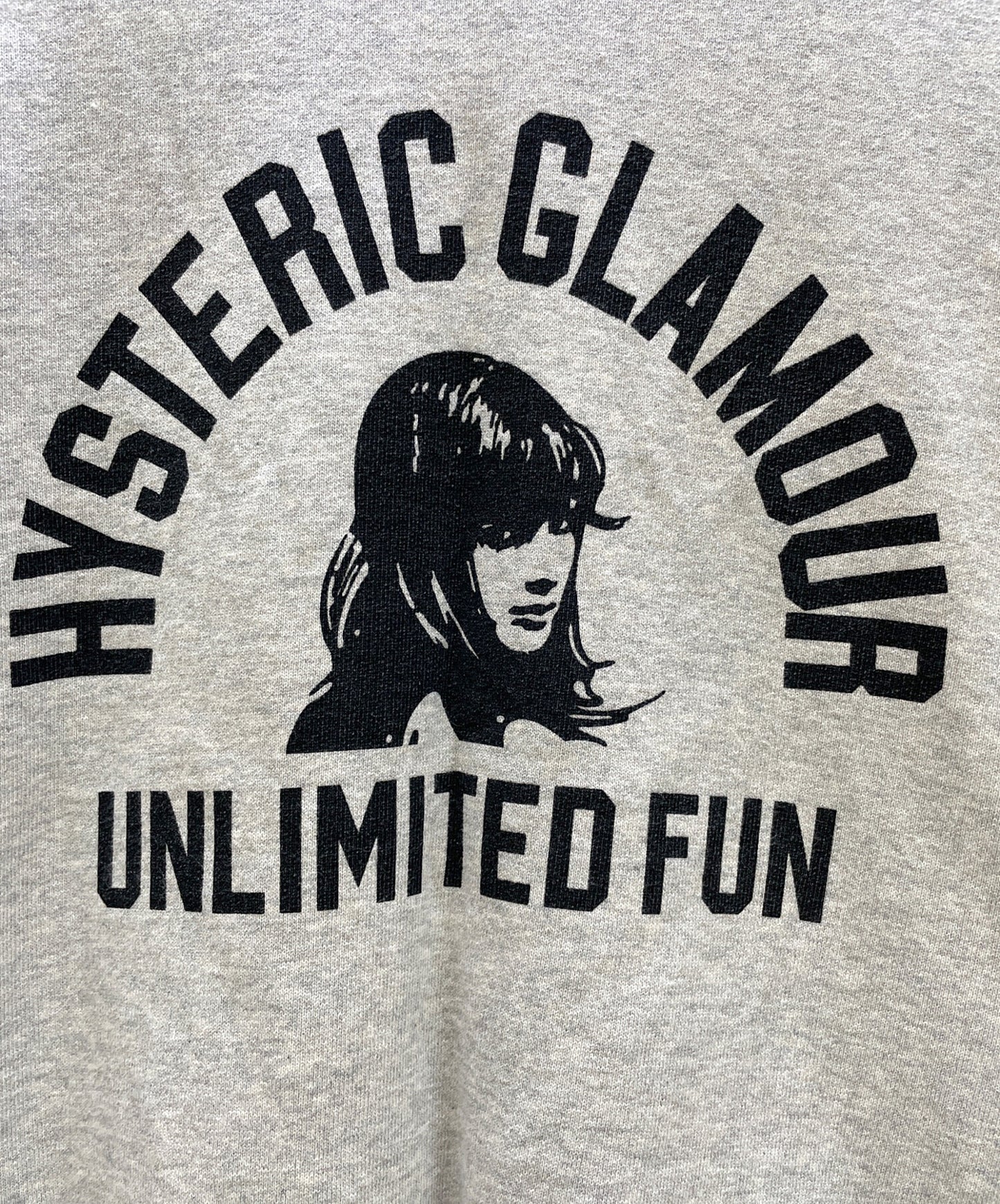 [Pre-owned] Hysteric Glamour UNLIMITED FUN Sweatshirt 02243CS01