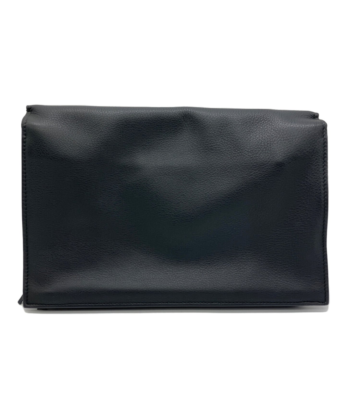 [Pre-owned] BALENCIAGA Paper Zip Around Sight Clutch Bag 357328