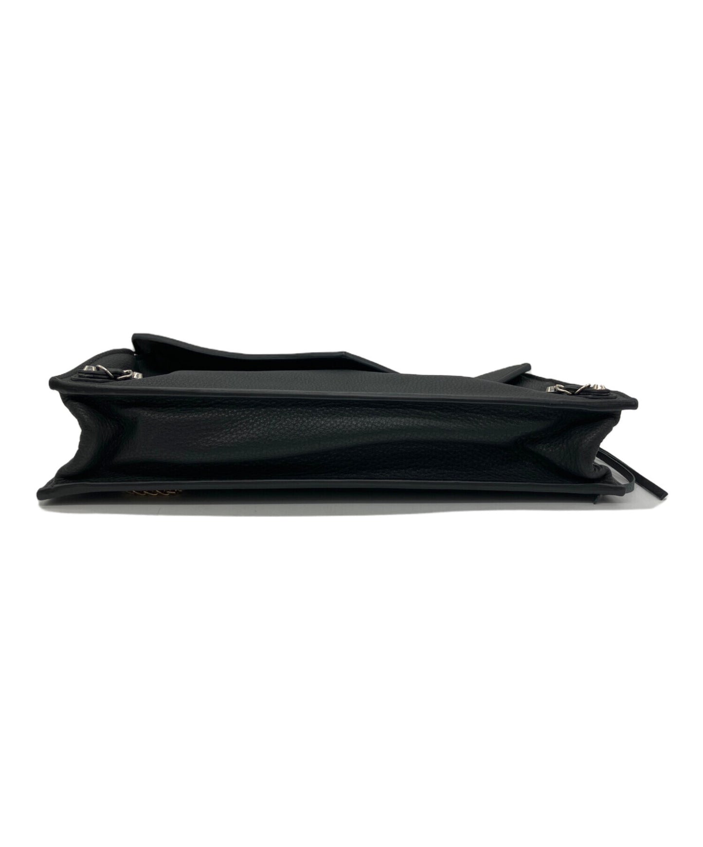 [Pre-owned] BALENCIAGA Paper Zip Around Sight Clutch Bag 357328