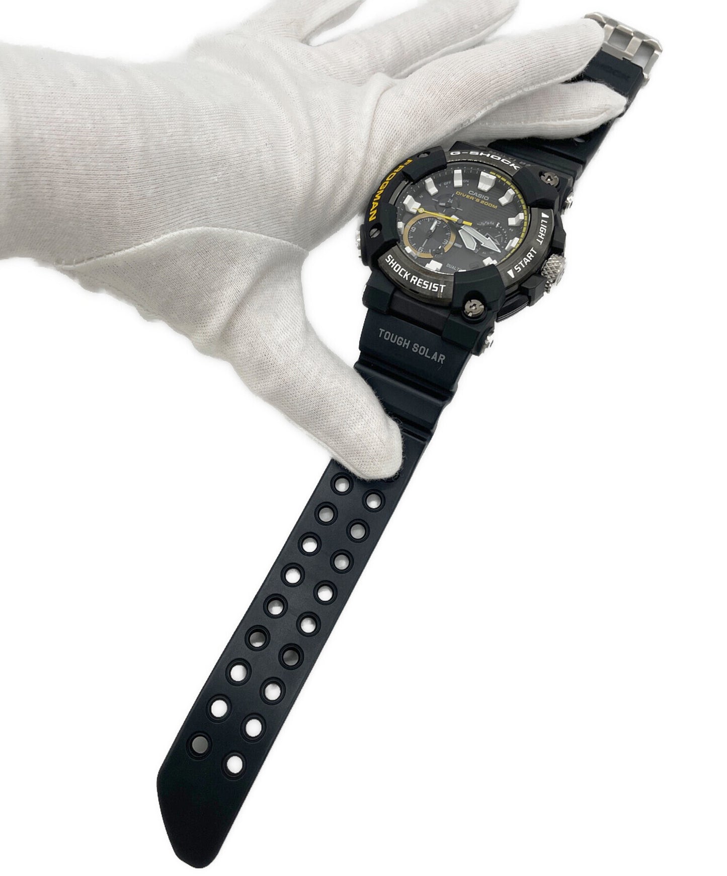[Pre-owned] CASIO Degiana watch G-SHOCK FROGMAN / MASTER OF G GWF-A1000