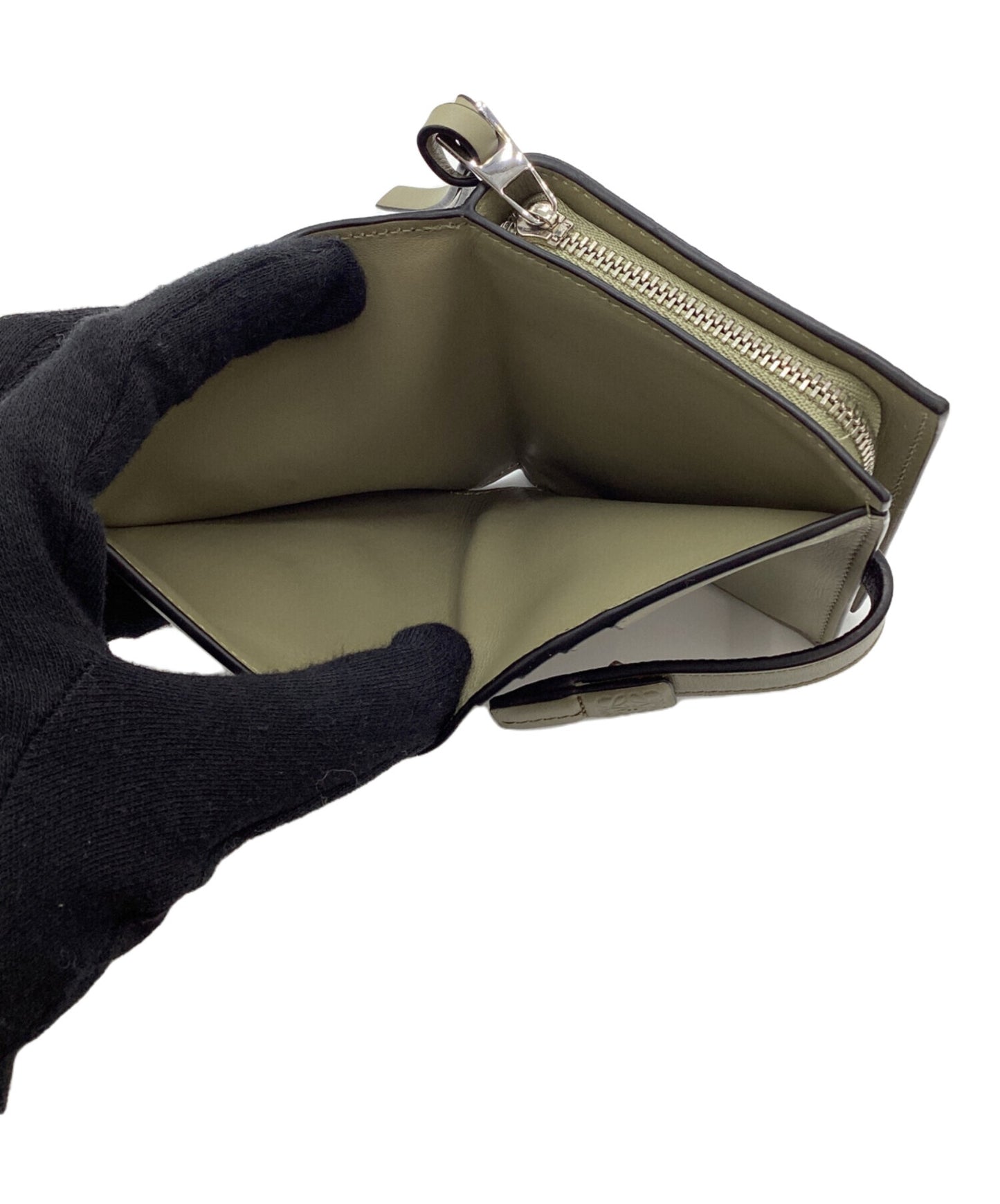 [Pre-owned] LOEWE Rim-Zip Bi-Fold C660P30X04