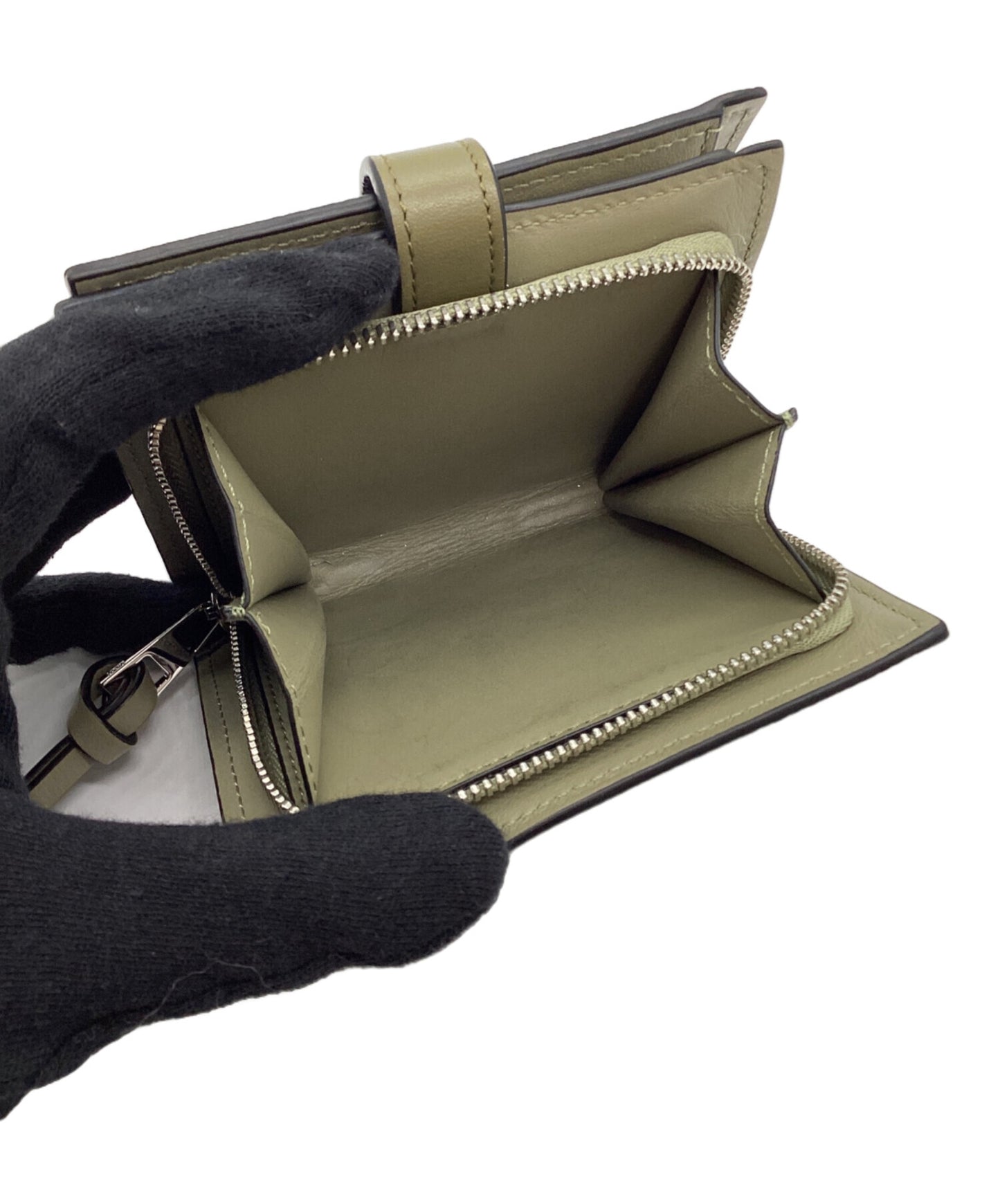 [Pre-owned] LOEWE Rim-Zip Bi-Fold C660P30X04