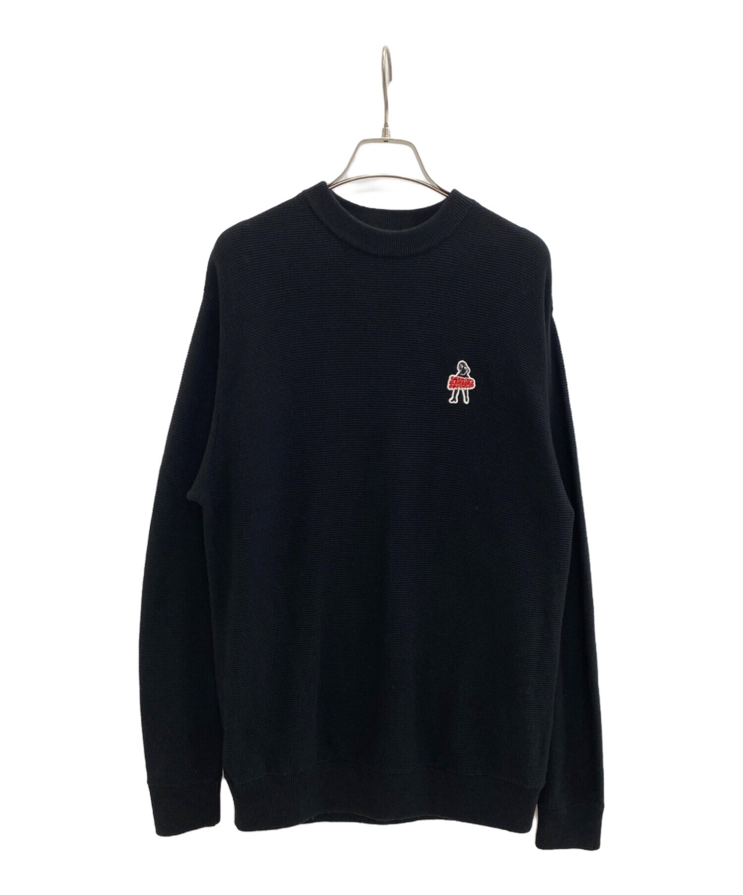 [Pre-owned] Hysteric Glamour GIRL badge sweater 02233NS05