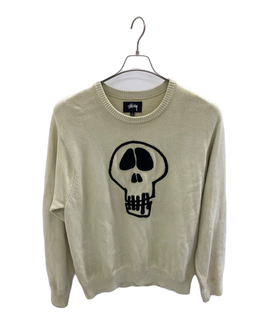 [Pre-owned] stussy 22AW Skull Sweater 70333-00