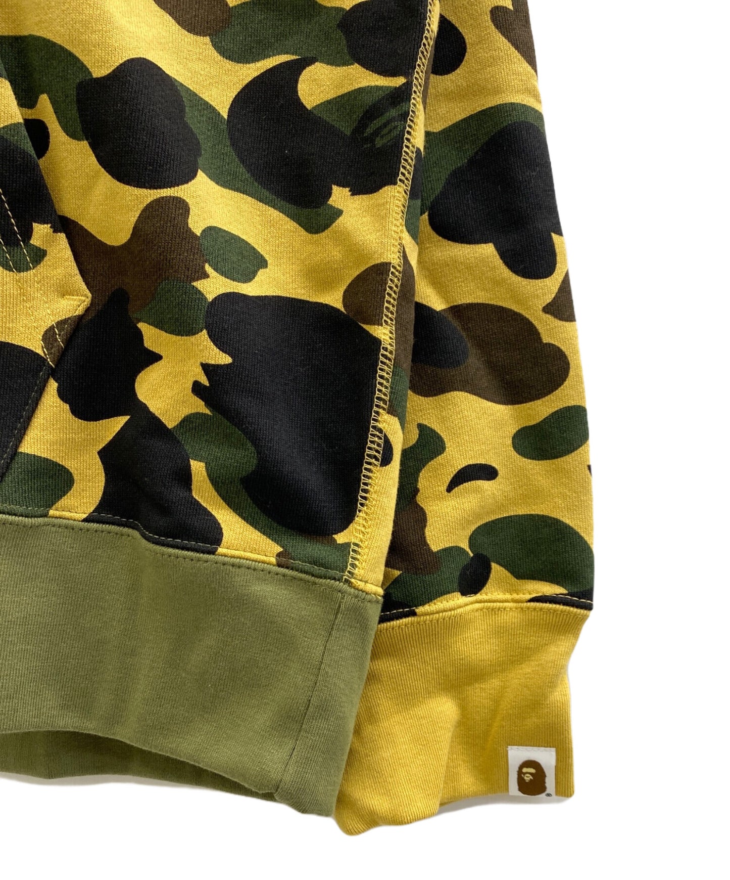 [Pre-owned] A BATHING APE 1st camo real camo separte pullover hoodie 001PPL301007M