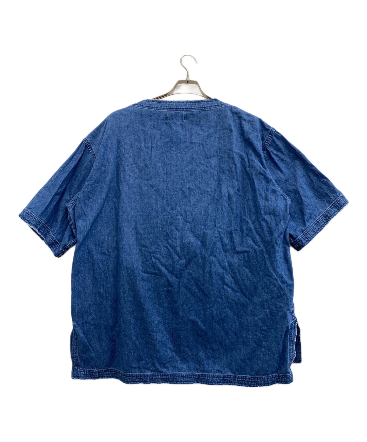 [Pre-owned] s'yte 8OZ DENIM OPEN-SHOULDER SHIRT UI-B26-007