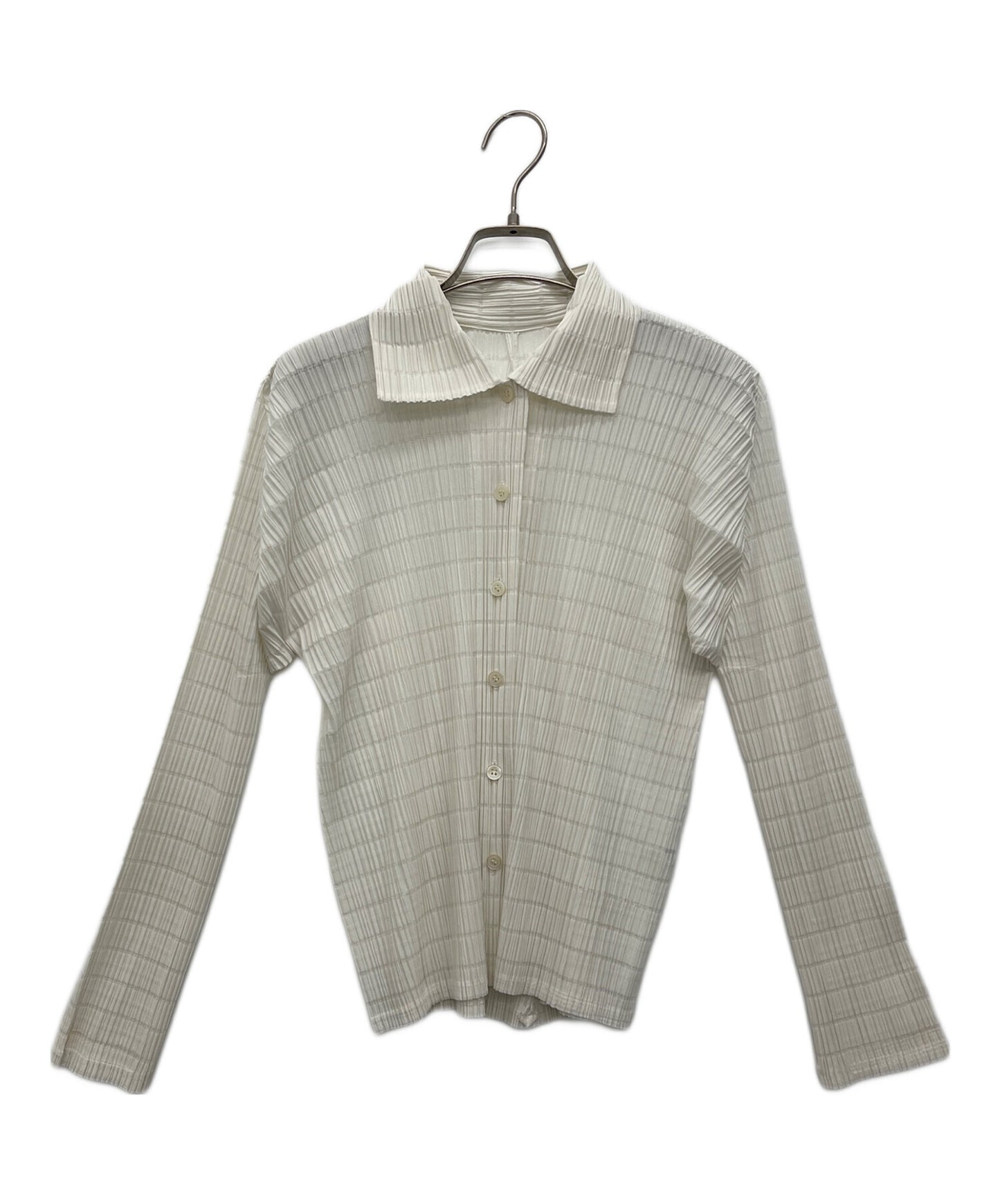 [Pre-owned] PLEATS PLEASE pleated shirt PP11-JJ713