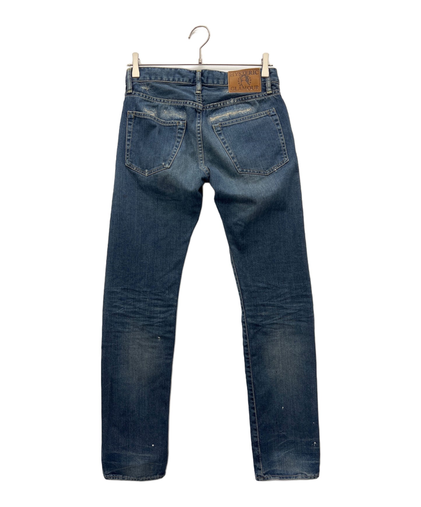 [Pre-owned] Hysteric Glamour Damaged denim pants 0224AP05