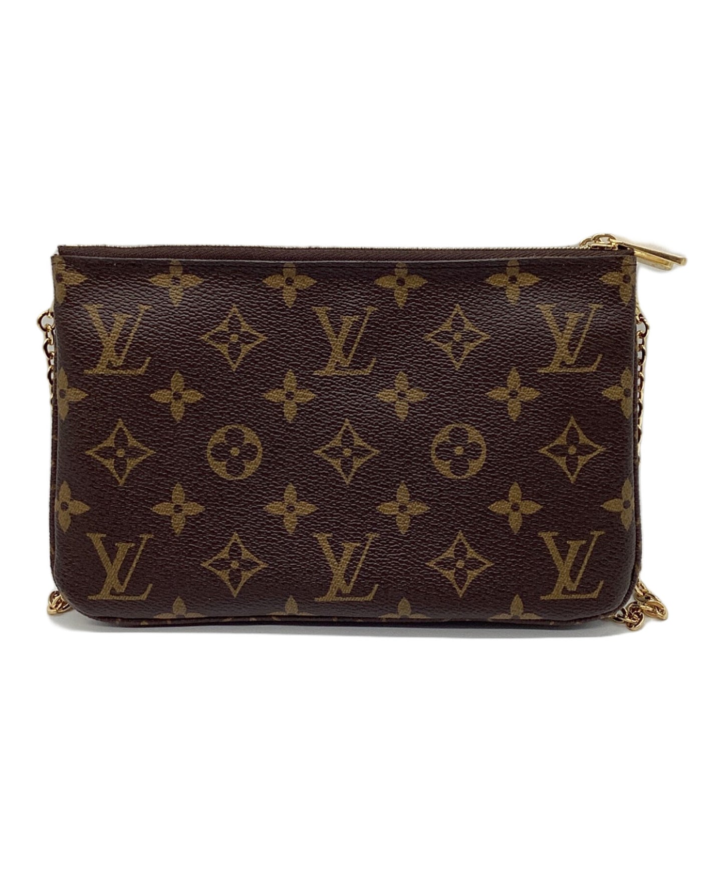 [Pre-owned] LOUIS VUITTON Vivienne Pochette Double Zip M68486