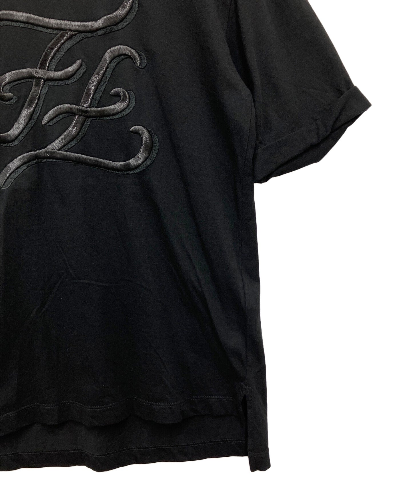 [Pre-owned] FENDI Calligraphy T-shirts FS7011 A9ER